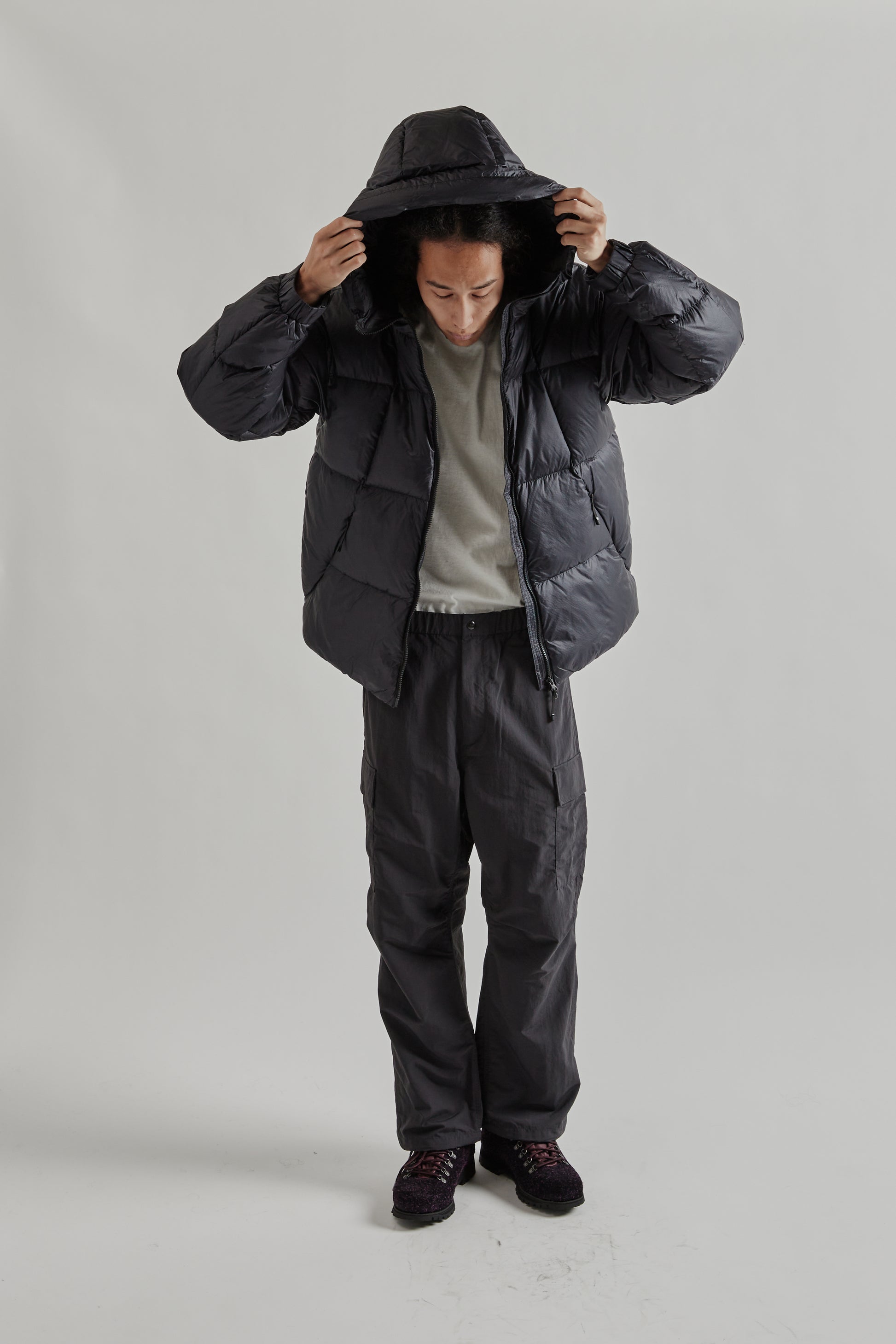 Goldwin FW25 PERTEX QUANTUM Down Parka Black25