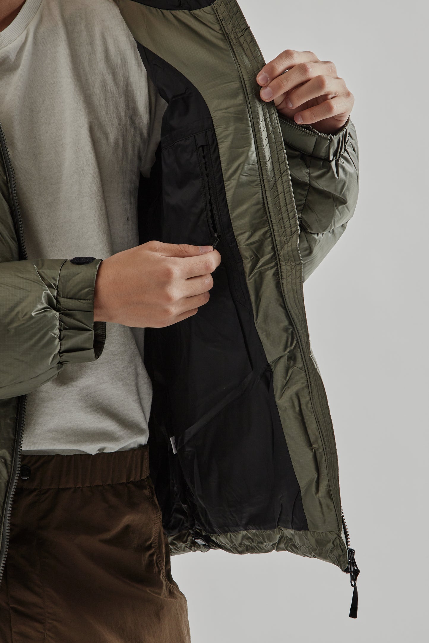Goldwin FW25 Pertex Quantum Down Parka Gunmetal22
