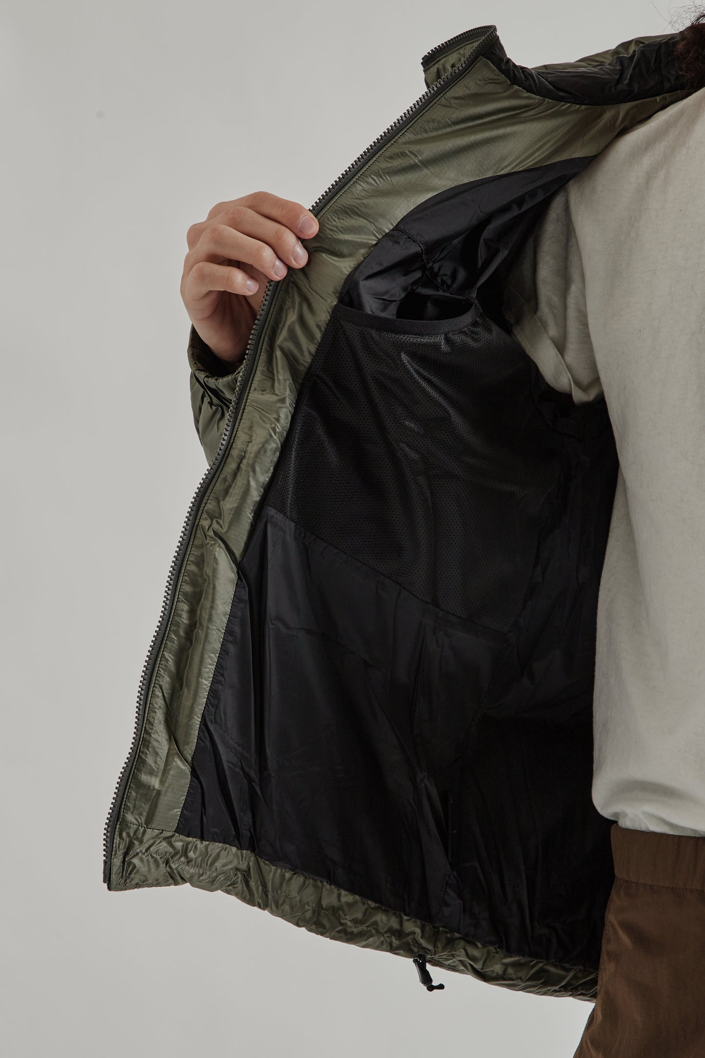 Goldwin FW25 Pertex Quantum Down Parka Gunmetal24