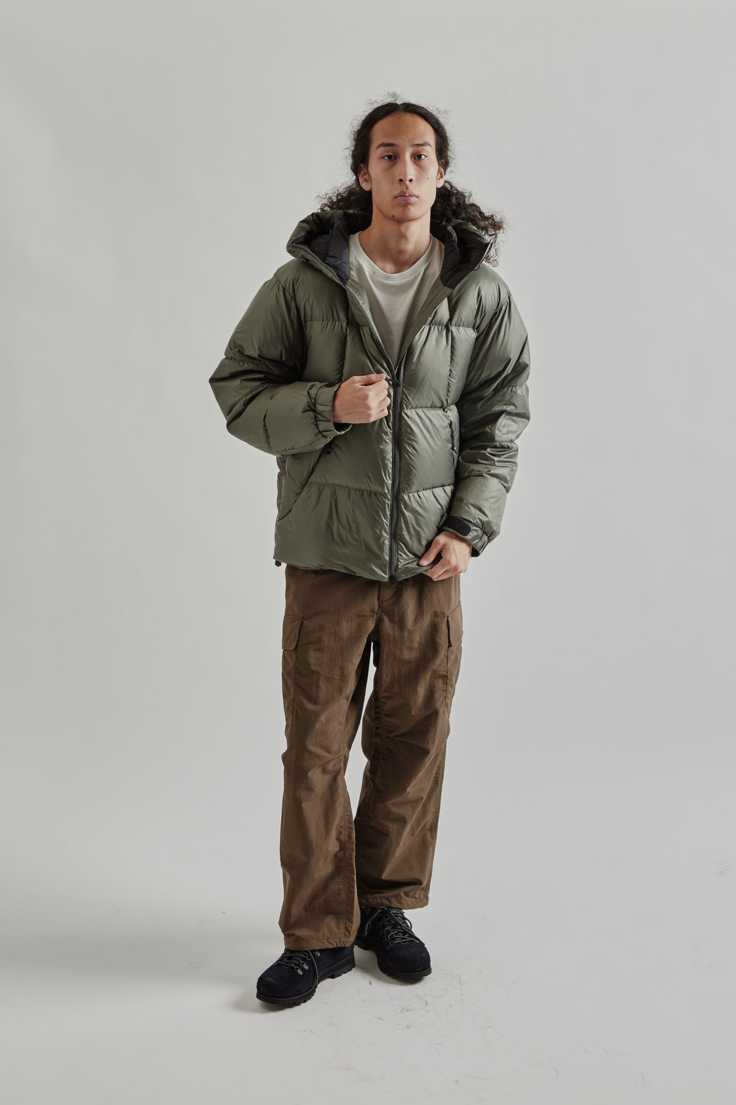 Goldwin FW25 Pertex Quantum Down Parka Gunmetal25