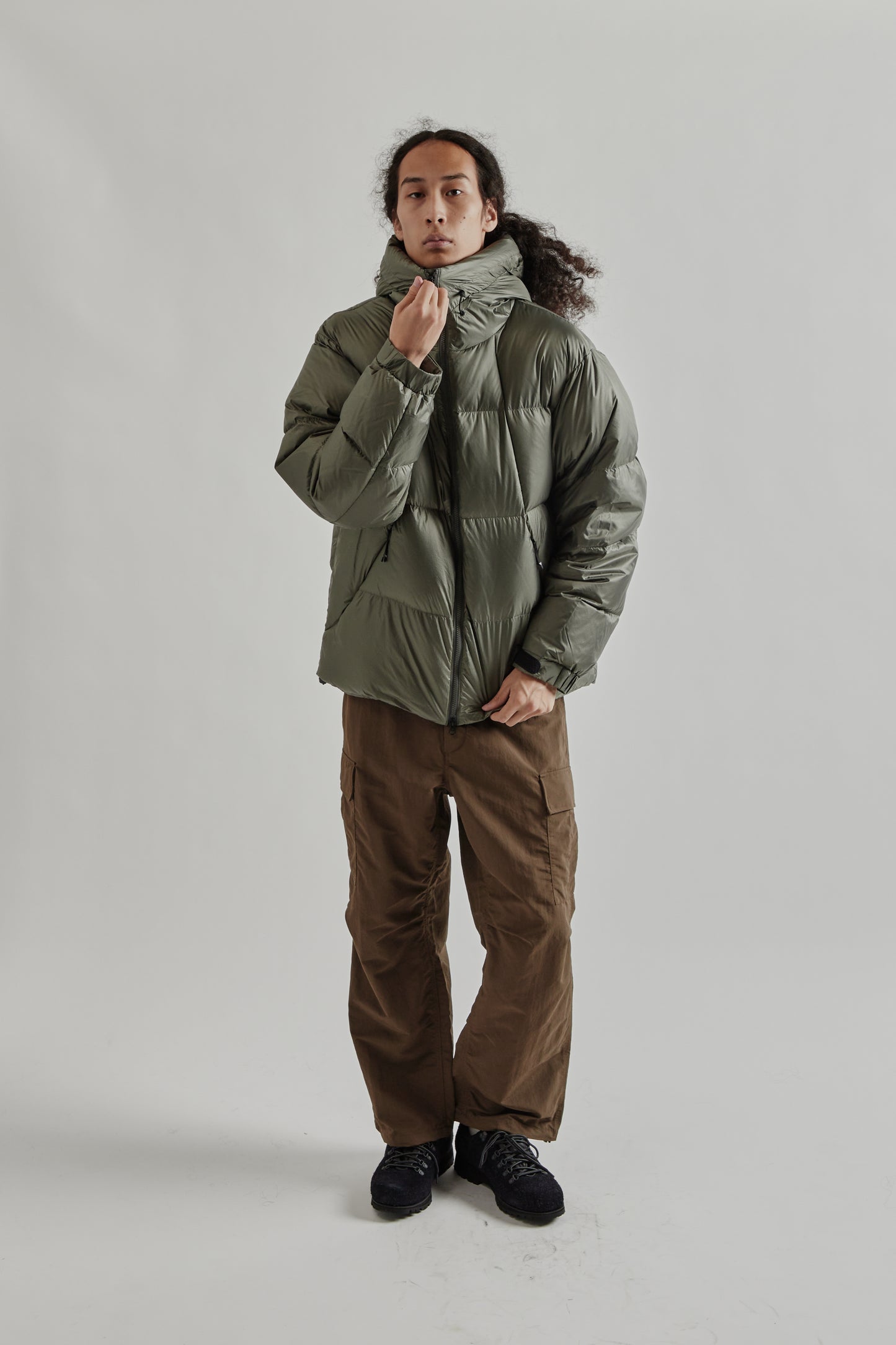 Goldwin FW25 Pertex Quantum Down Parka Gunmetal28
