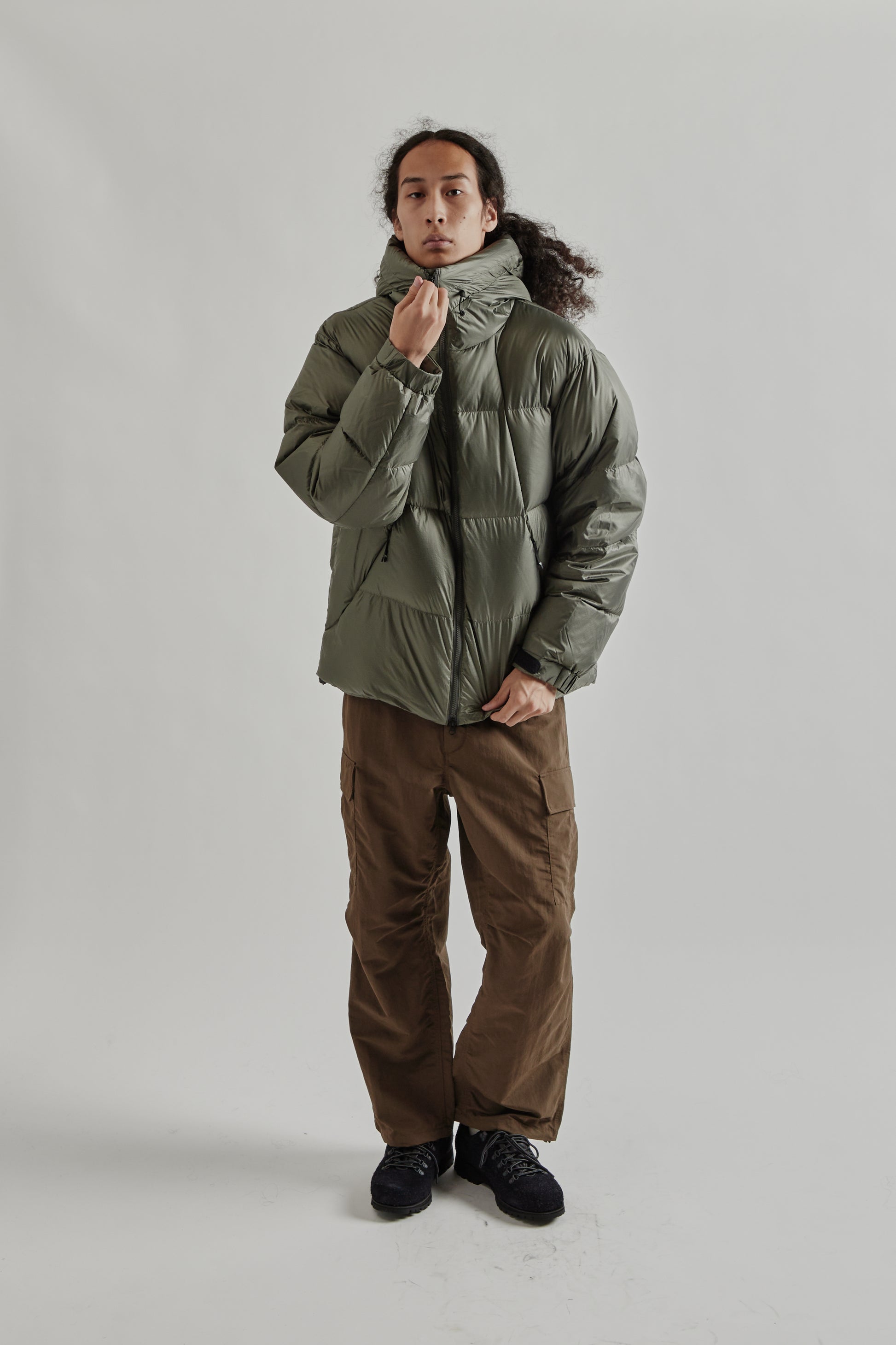 Goldwin FW25 Pertex Quantum Down Parka Gunmetal28