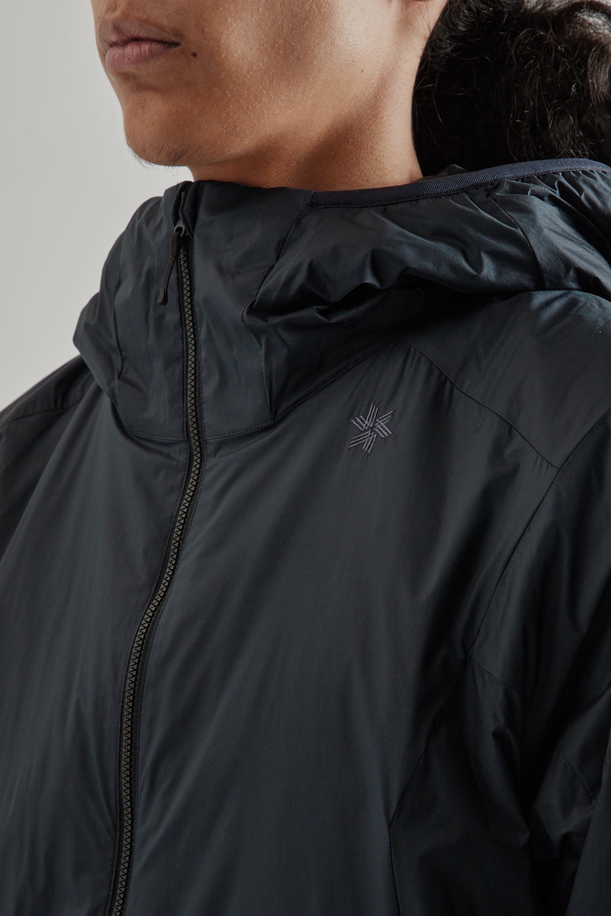 Goldwin FW25 Pertex Quantum Padded Warm Jacket Wolf Gray 10