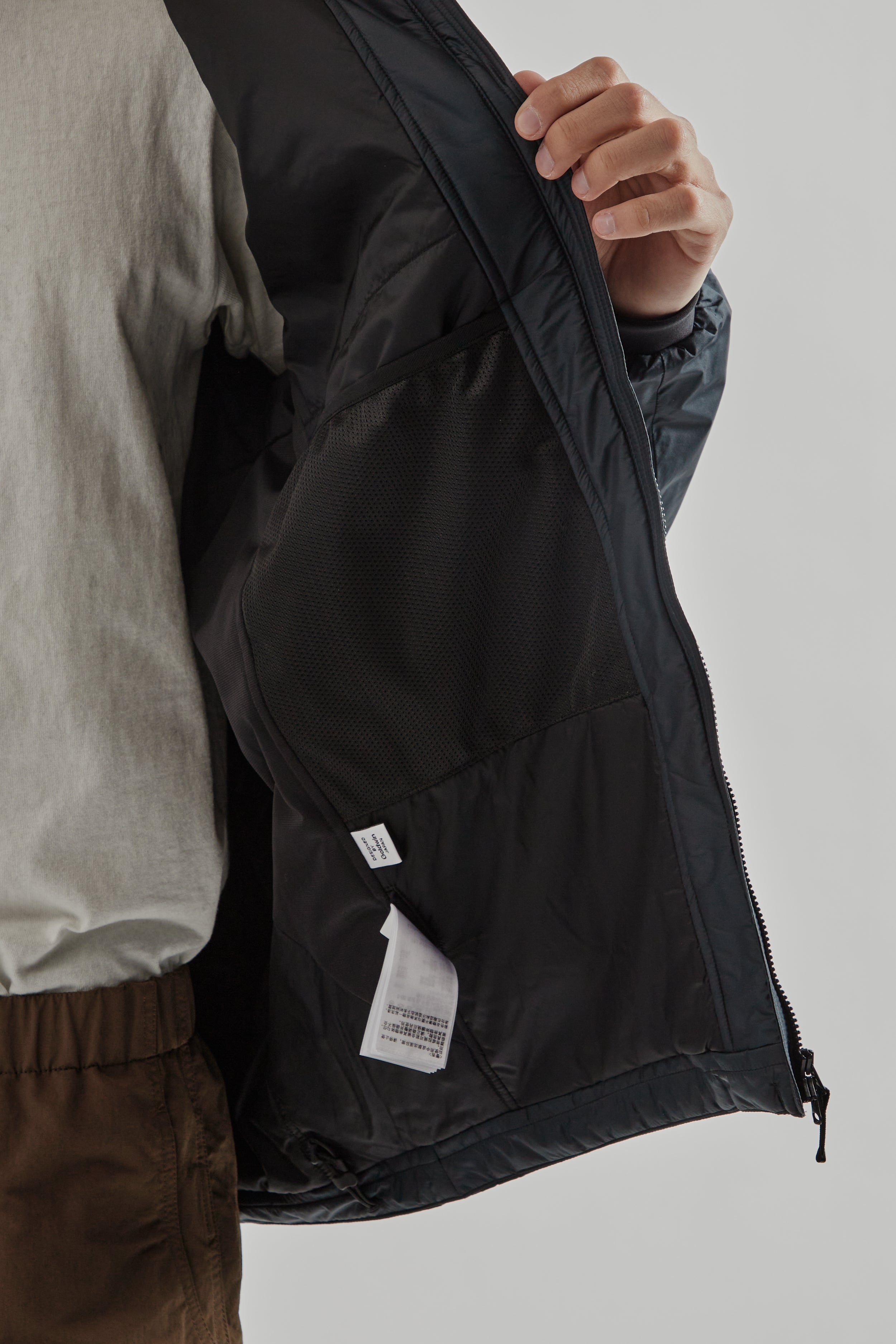 Goldwin Pertex Quantum Padded Warm Jacket - Wolf Gray | Wallace
