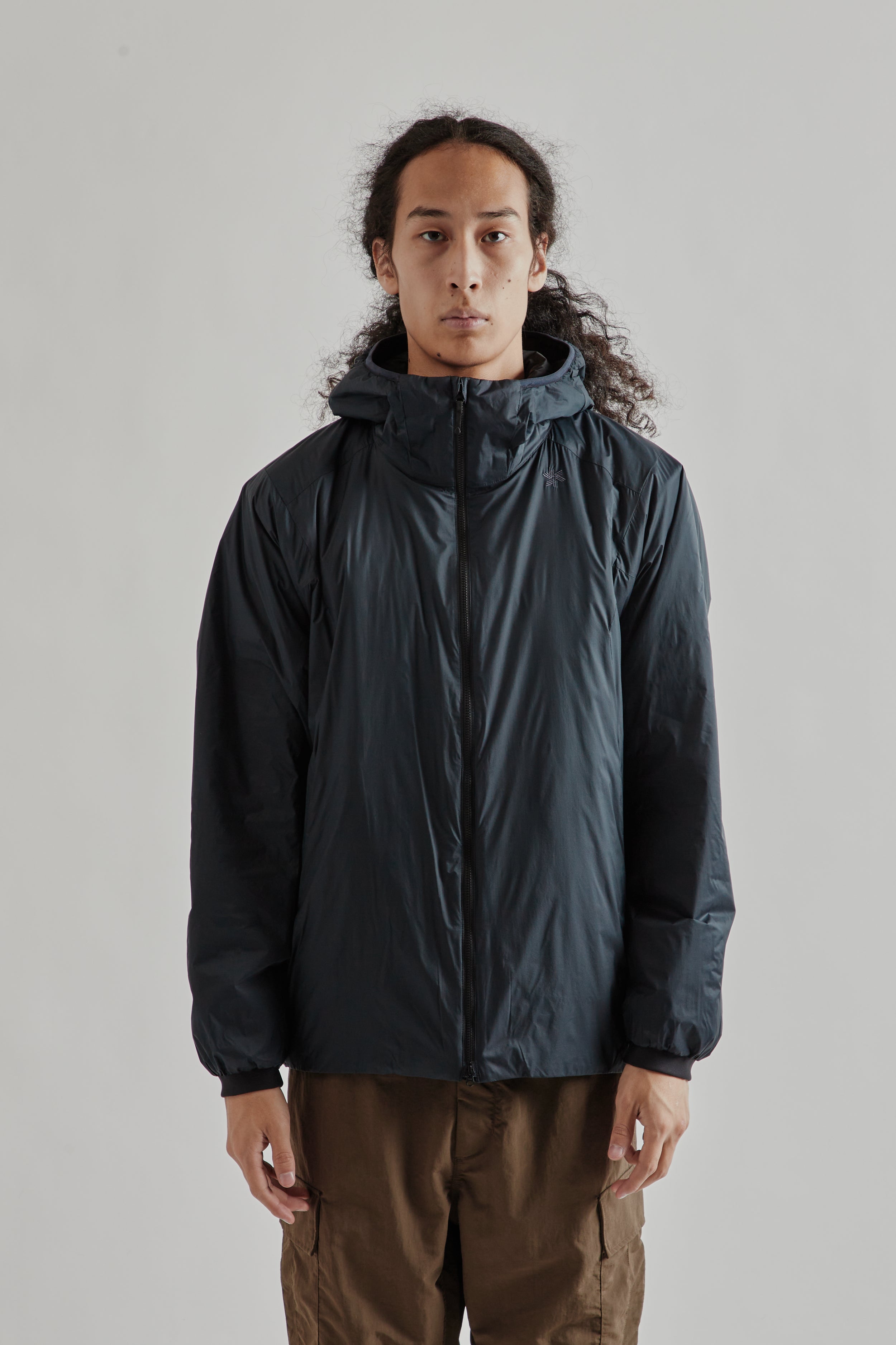 Goldwin Pertex Quantum Padded Warm Jacket - Wolf Gray | Wallace