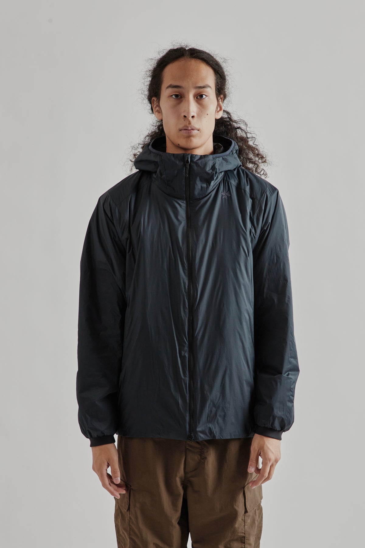 Goldwin Pertex Quantum Padded Warm Jacket - Wolf Gray | Wallace 