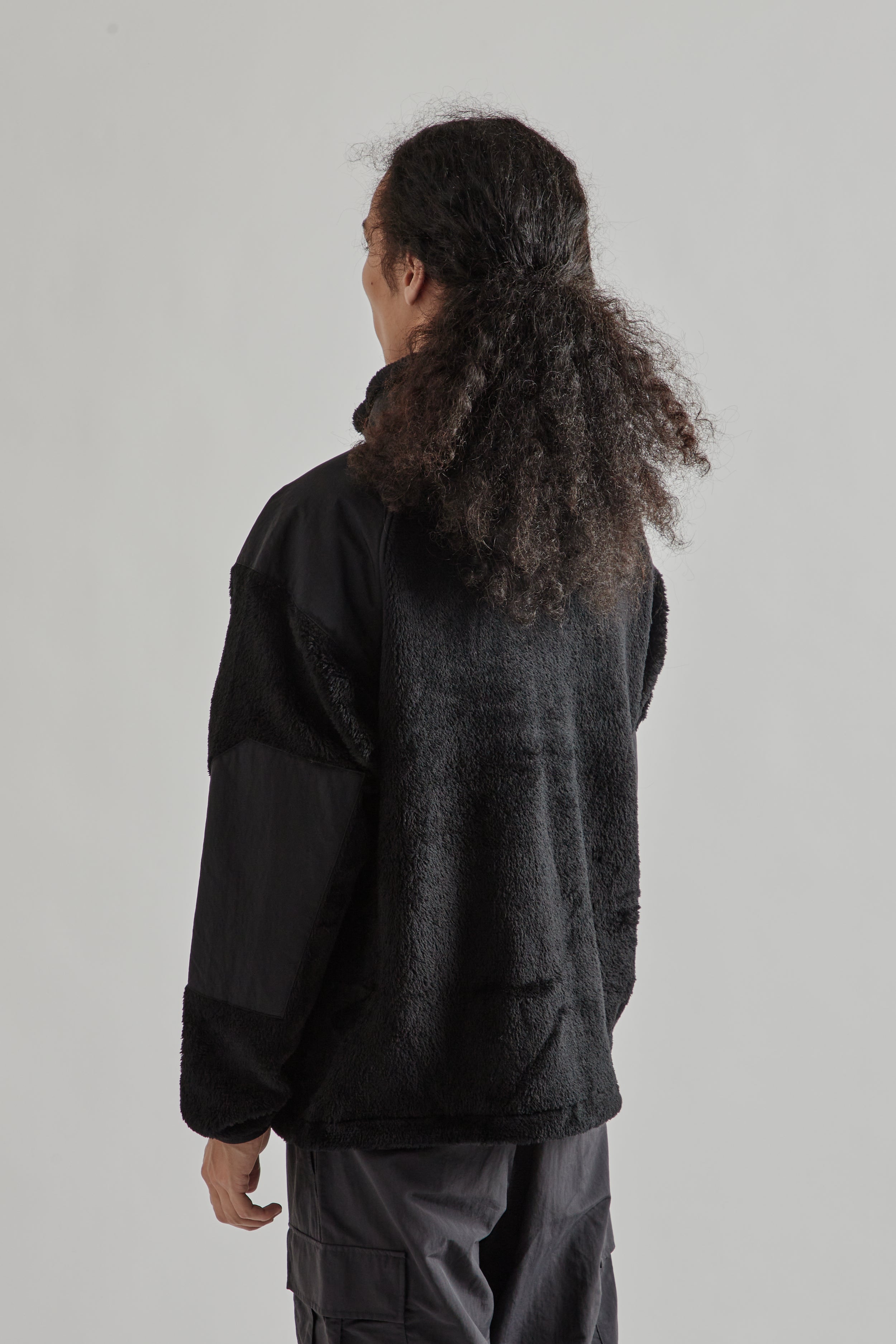 Goldwin Polartec High Loft Fleece Jacket - Ink Black | Wallace