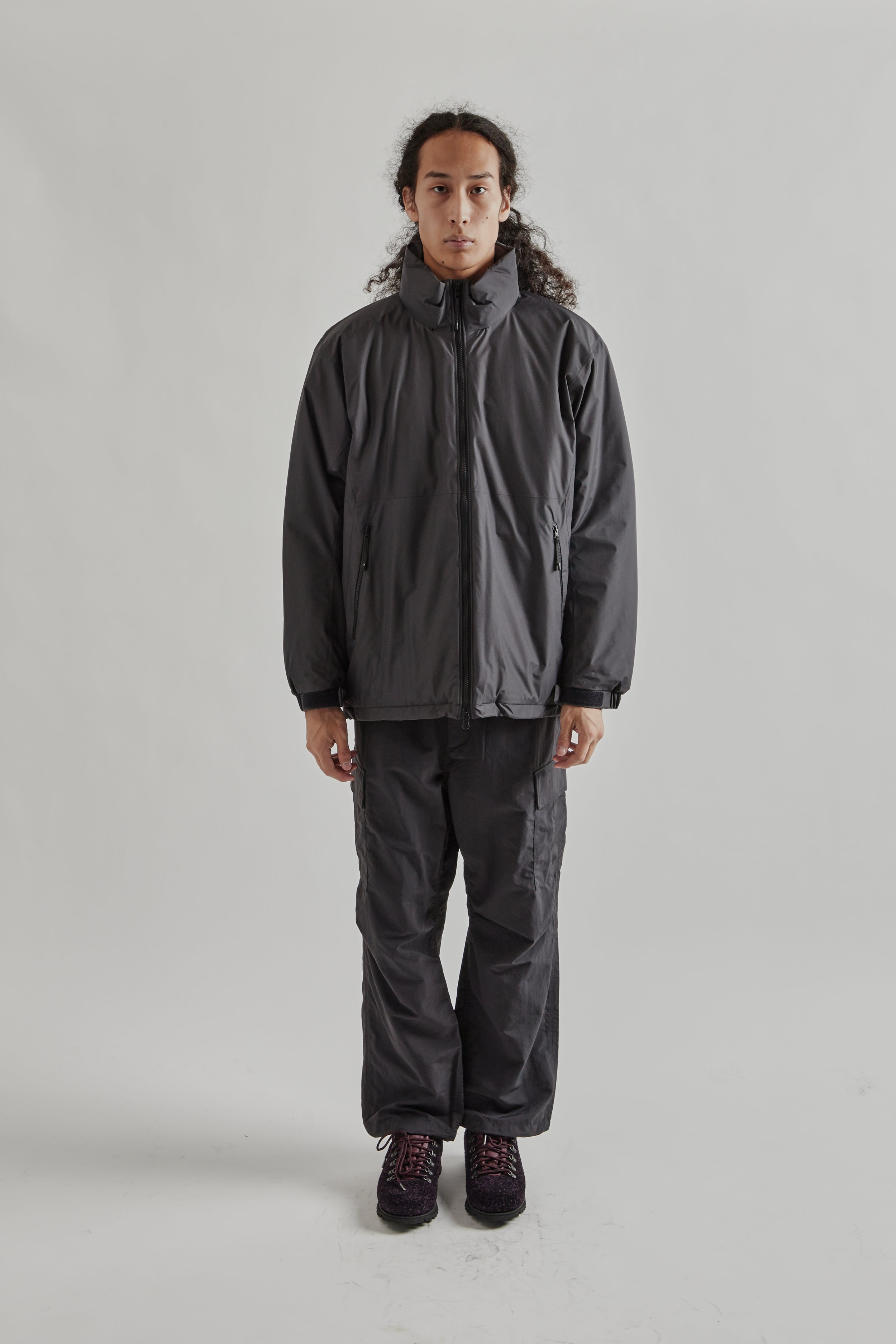 Goldwin Windstopper by Gore-Tex Labs Puffy Jacket - Charcoal
