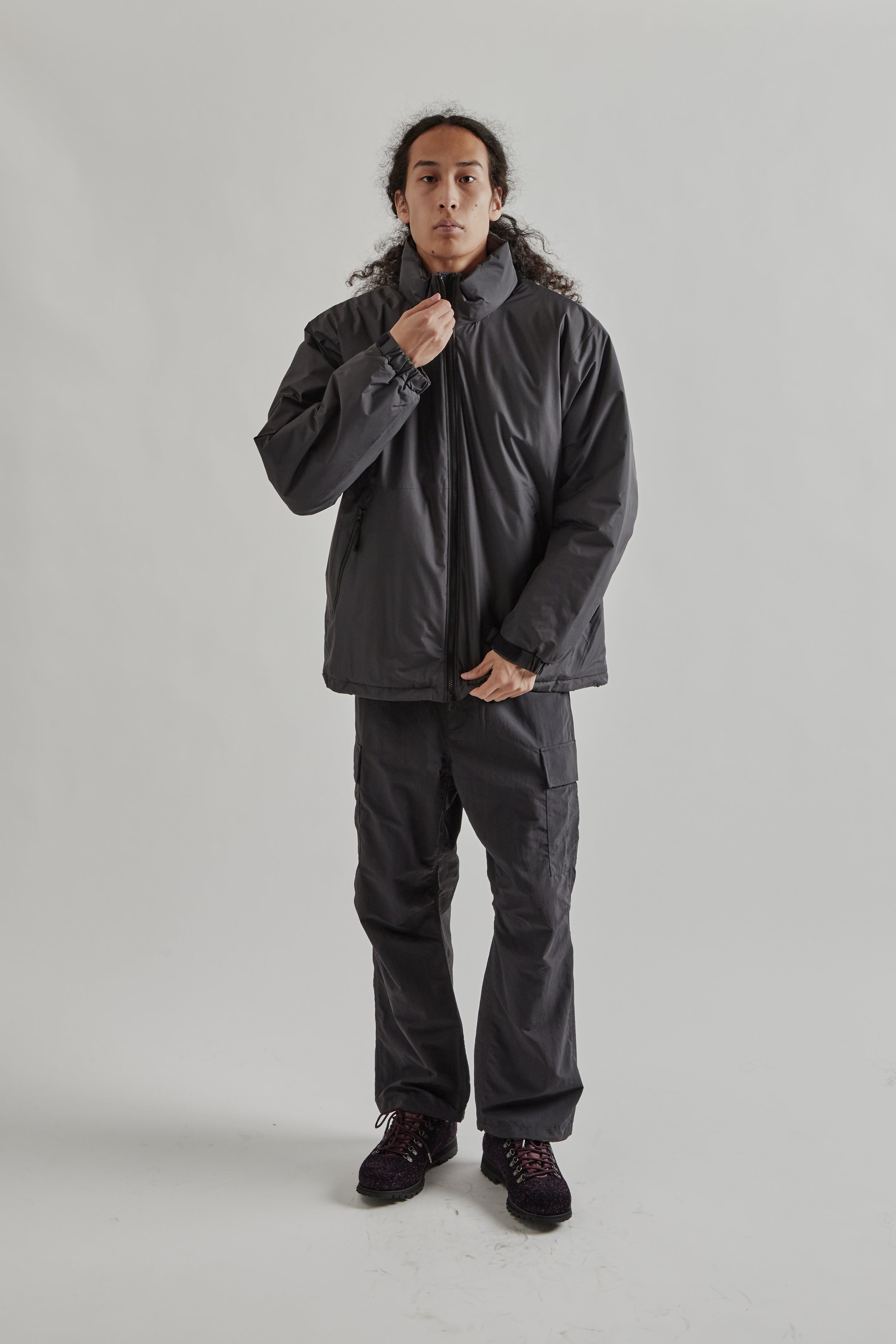 Goldwin Windstopper by Gore-Tex Labs Puffy Jacket - Charcoal