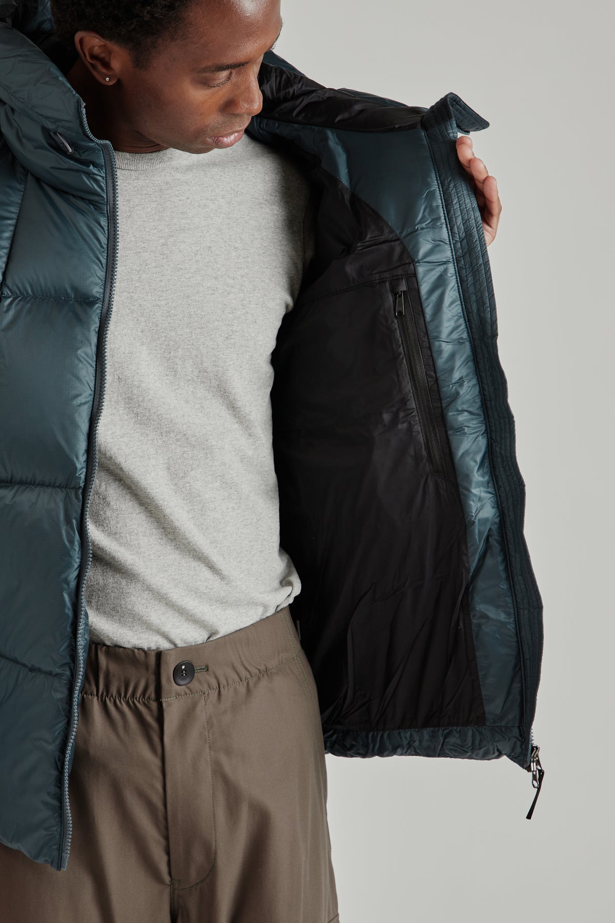 Crystalite Down Parka - Pewter