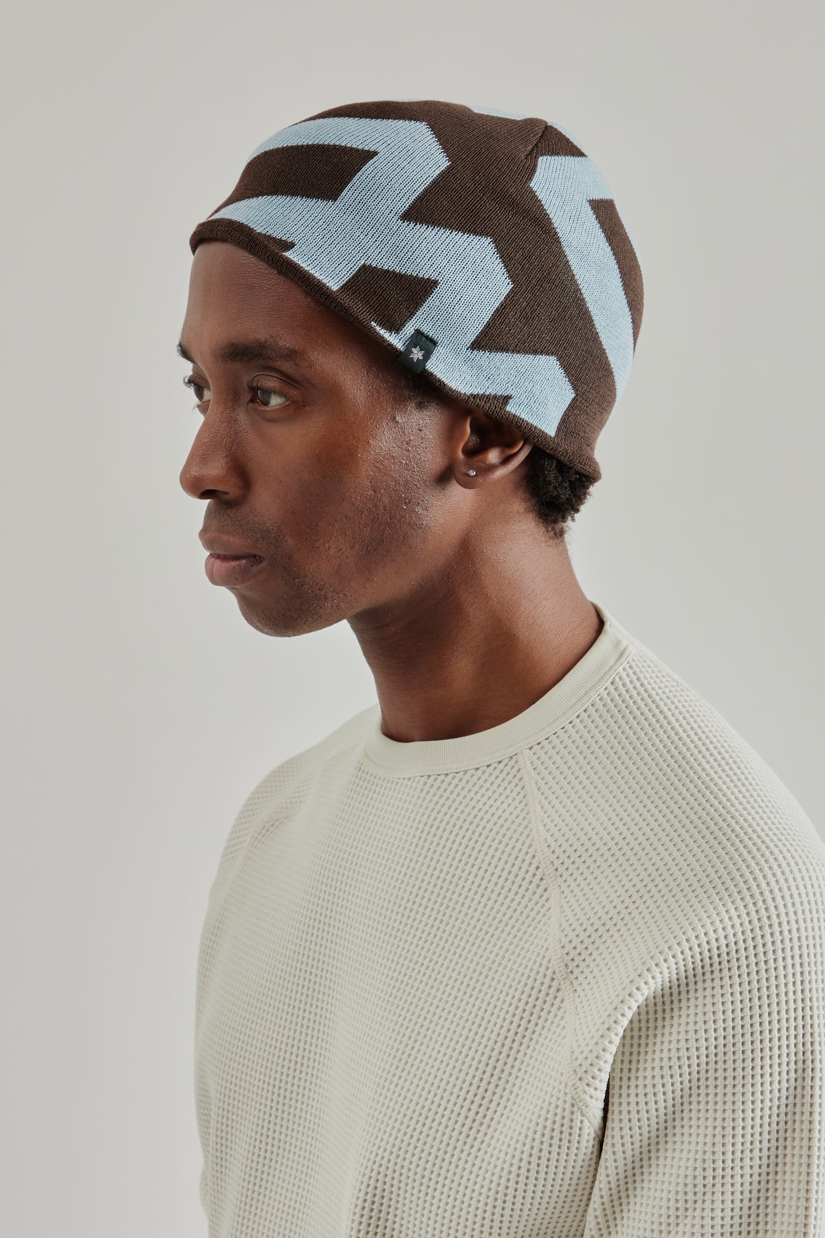 Goldwin Big Logo Beanie - Chrysocolla