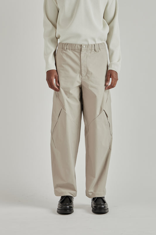 Pocket Double Weave Pants - Woody Beige