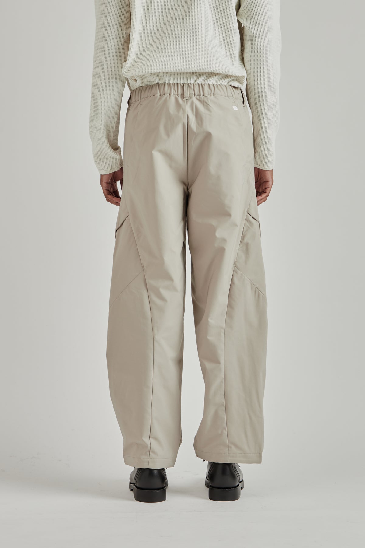 Pocket Double Weave Pants - Woody Beige