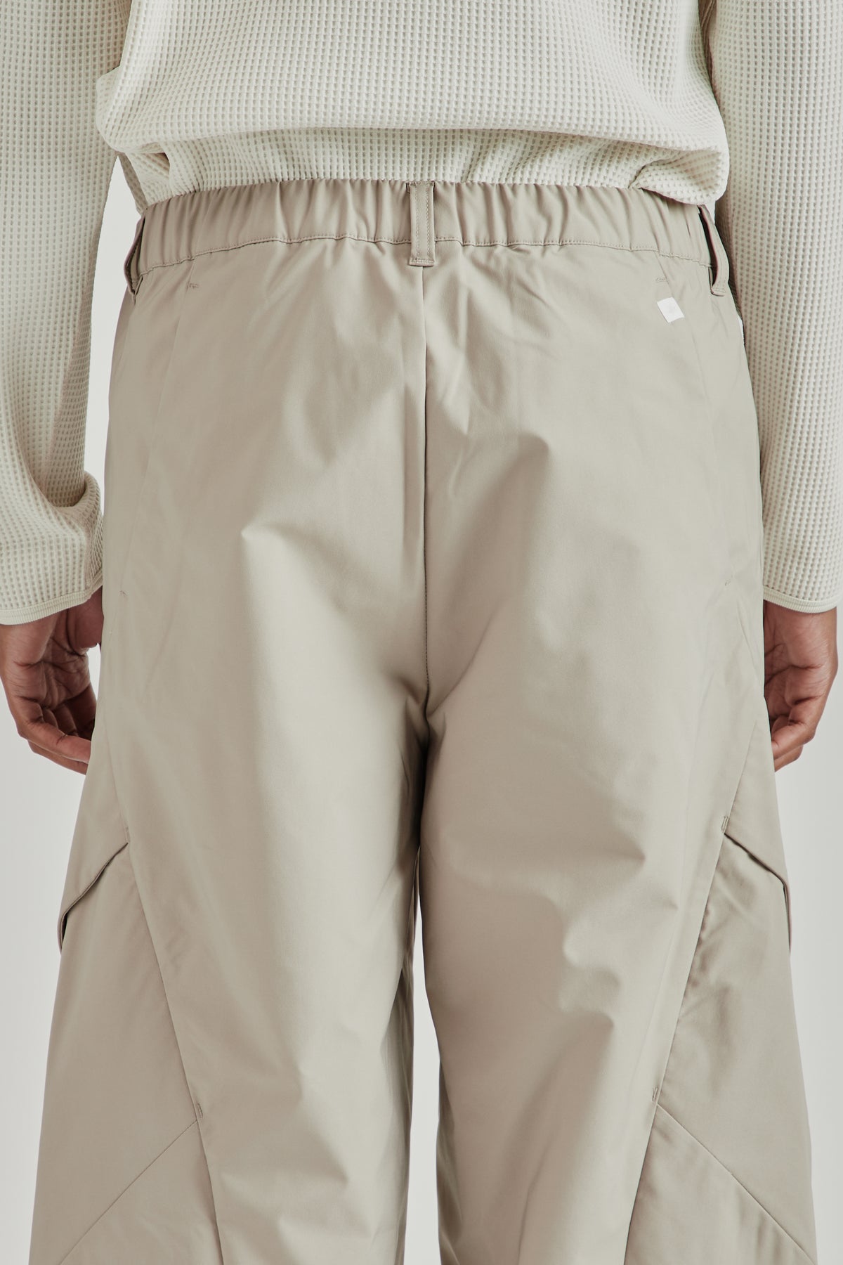 Pocket Double Weave Pants - Woody Beige