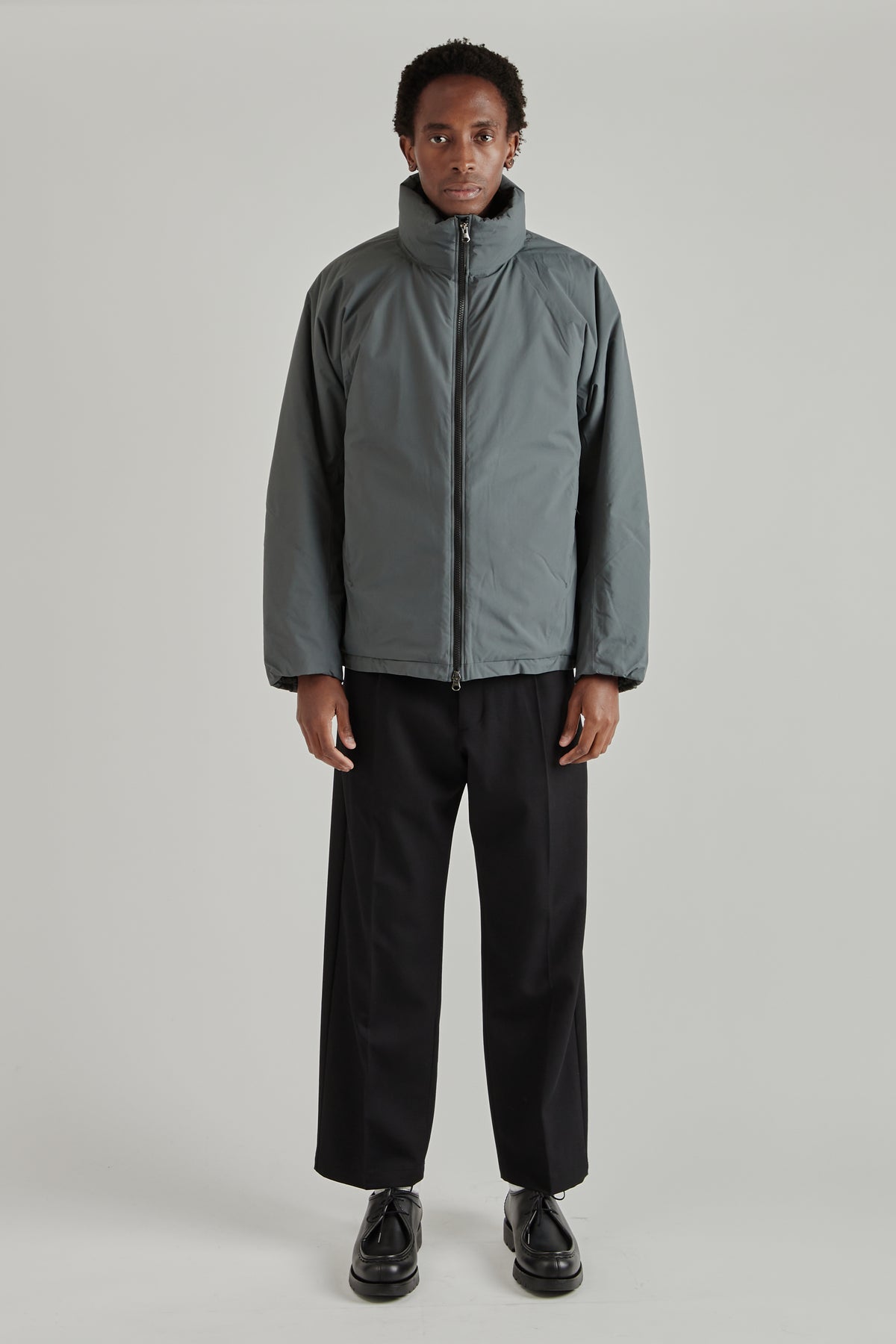 WINDSTOPPER Puffy Jacket - Olive Gray