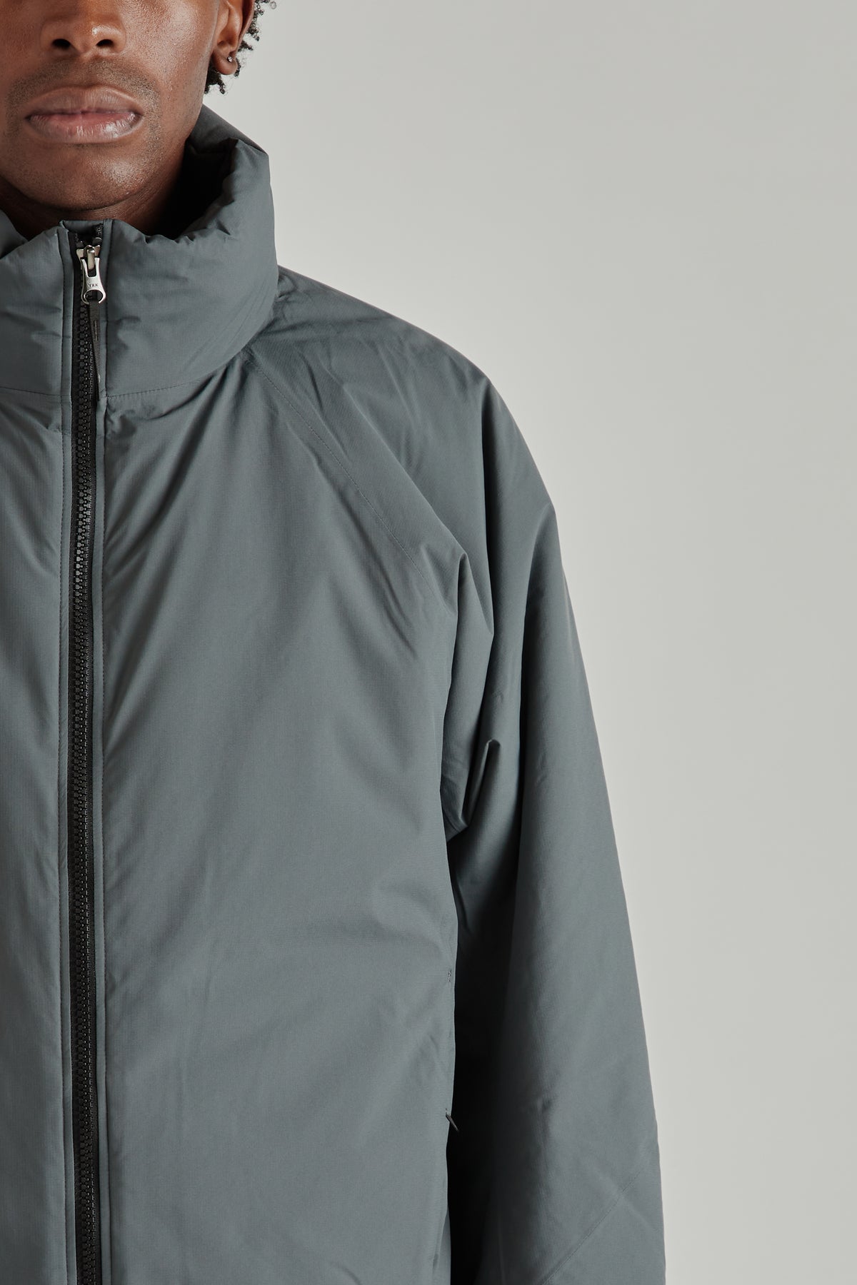 WINDSTOPPER Puffy Jacket - Olive Gray