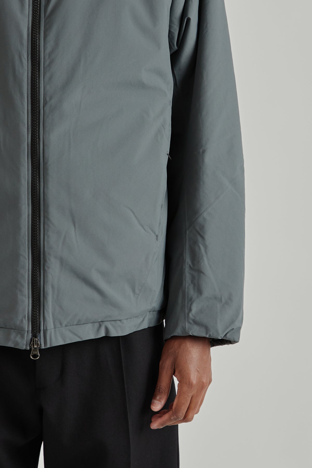 WINDSTOPPER Puffy Jacket - Olive Gray