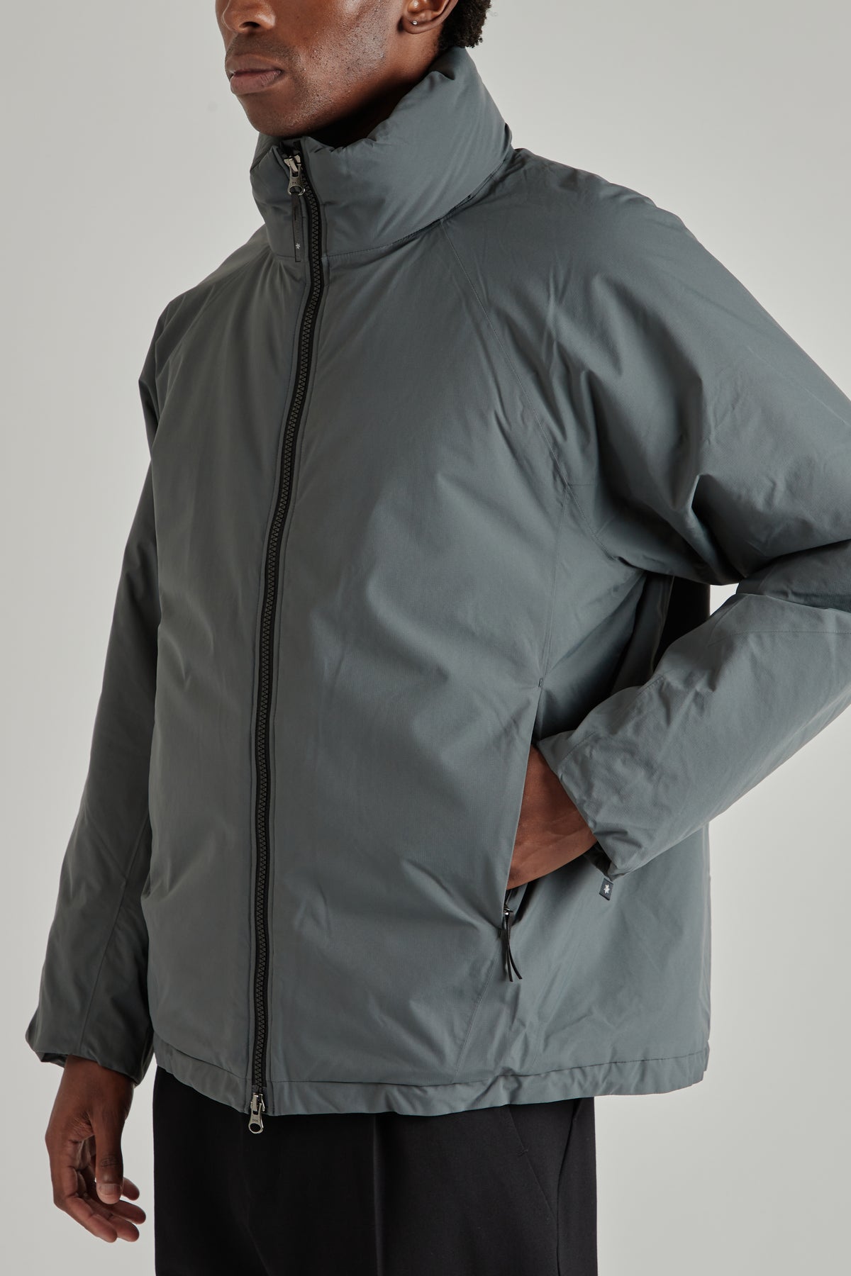 WINDSTOPPER Puffy Jacket - Olive Gray
