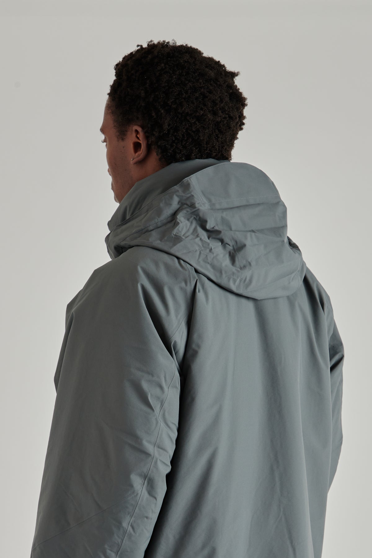 WINDSTOPPER Puffy Jacket - Olive Gray