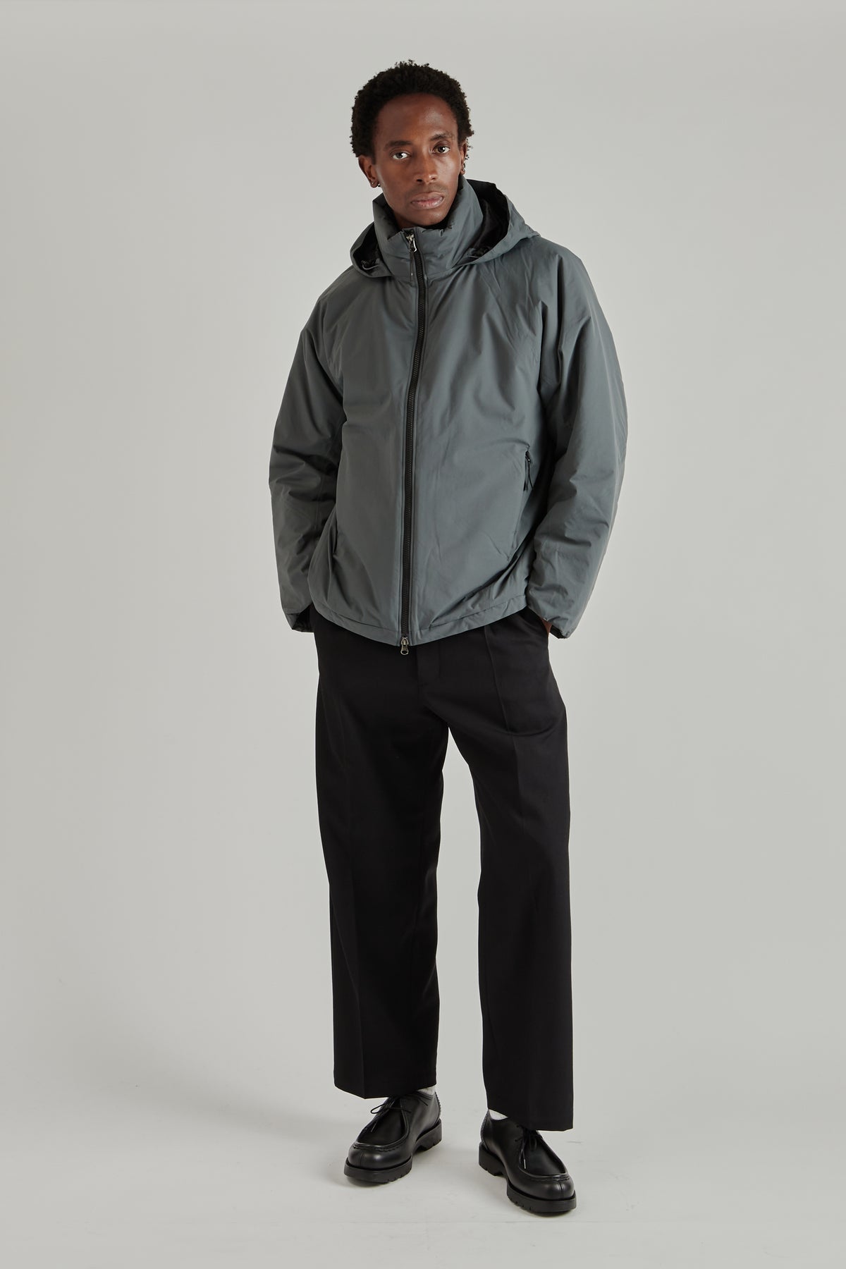 WINDSTOPPER Puffy Jacket - Olive Gray