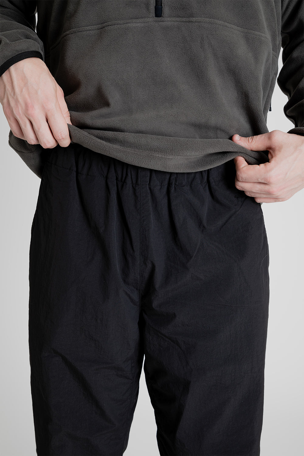 Goldwin Gore-Tex Windstopper Nylon Easy Pants in Black
