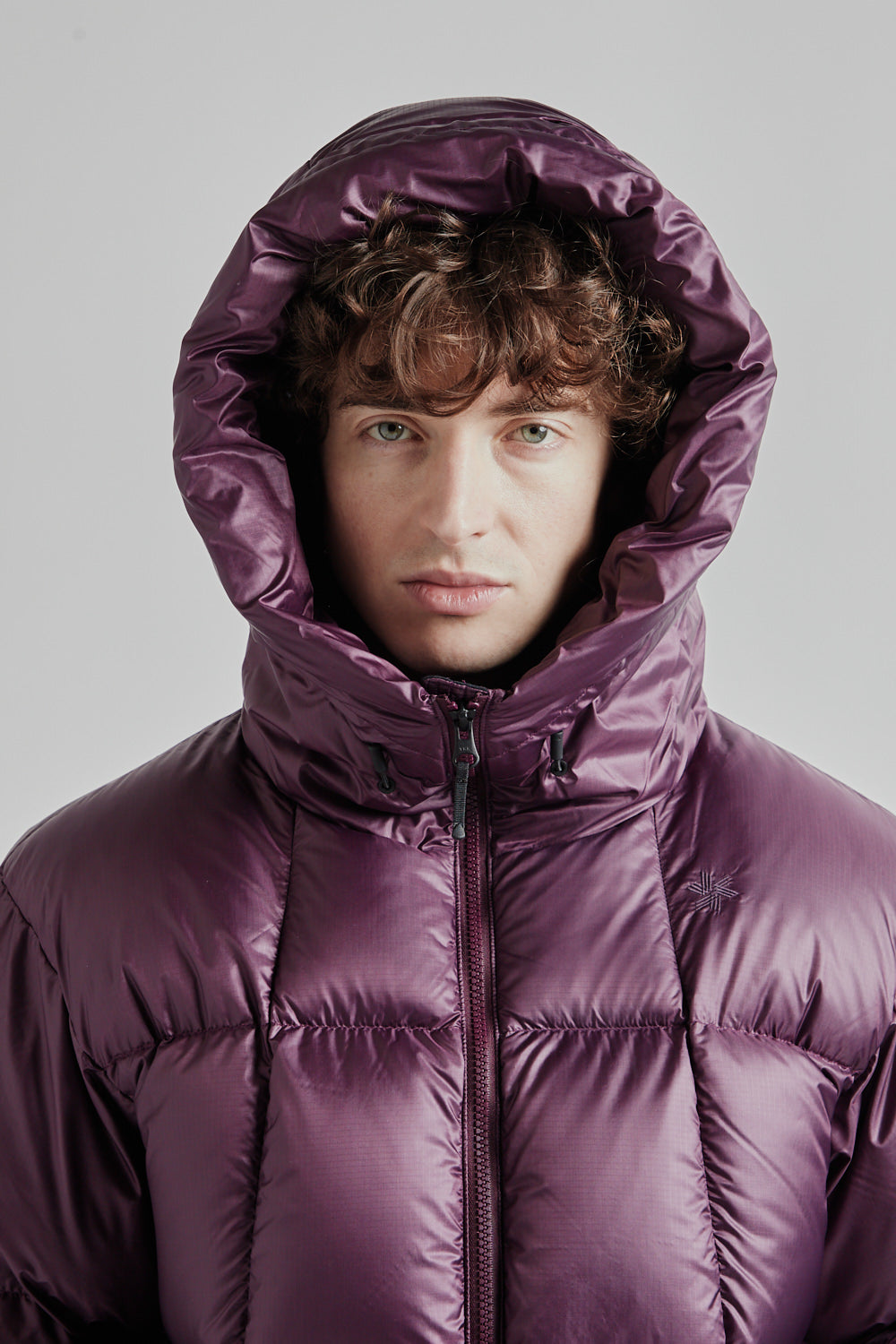 Goldwin PERTEX QUANTUM Down Parka Burgundy 012