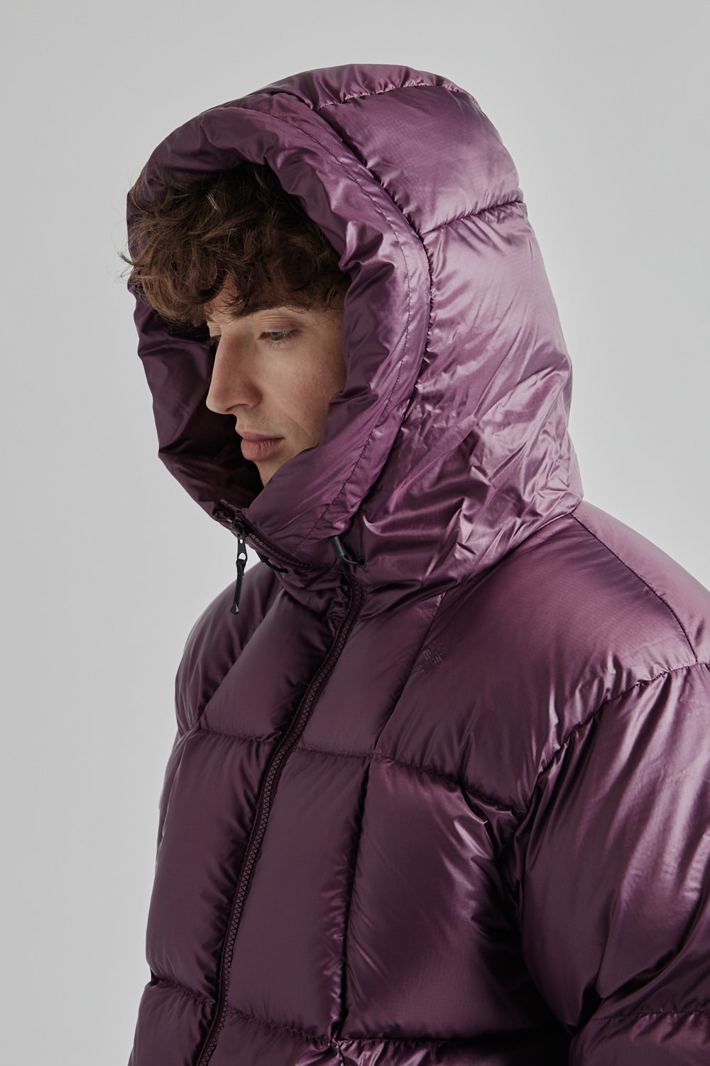 Goldwin PERTEX QUANTUM Down Parka Burgundy 013