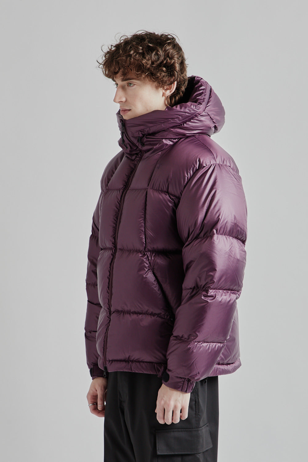 Goldwin PERTEX QUANTUM Down Parka Burgundy 03