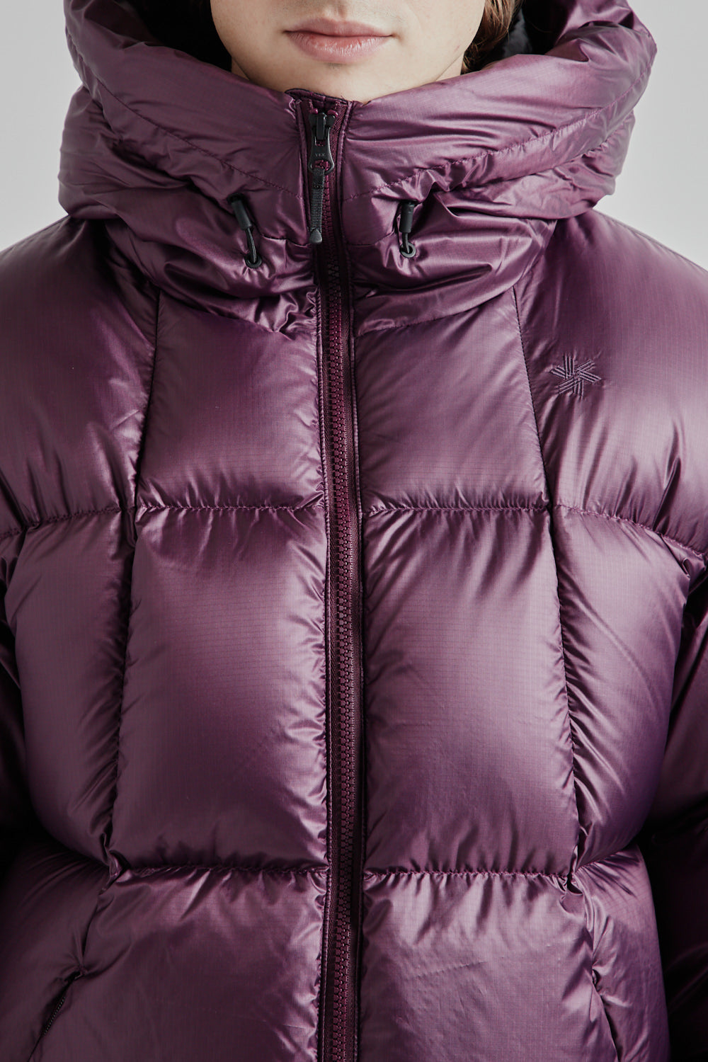 Goldwin PERTEX QUANTUM Down Parka Burgundy 06