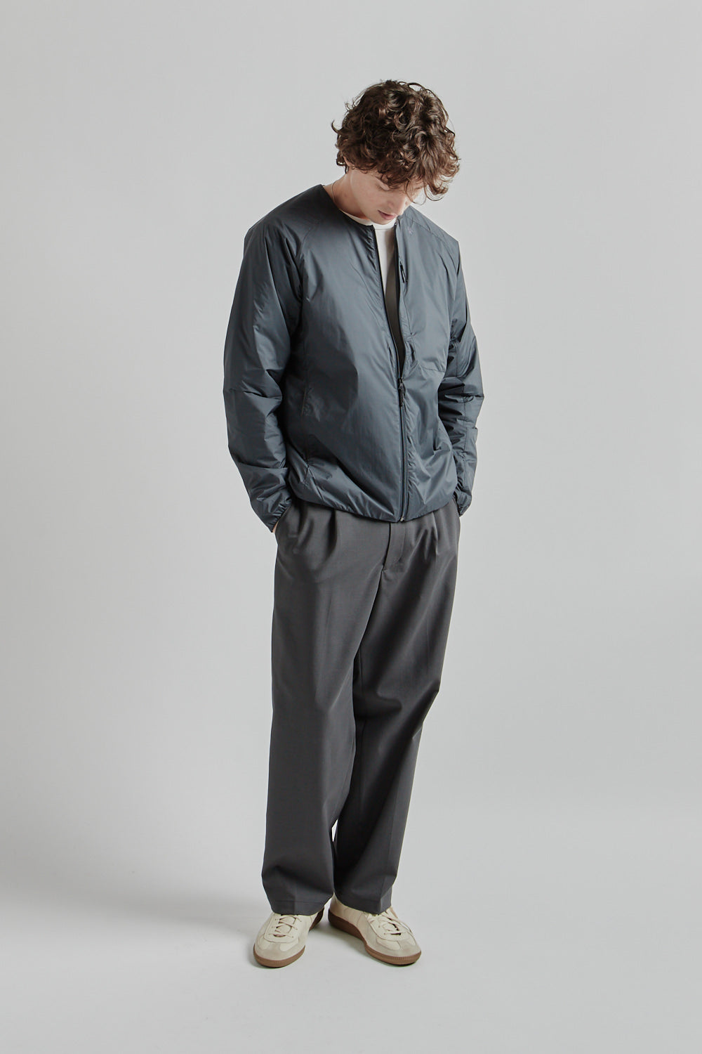 Goldwin PERTEX QUANTUM Insulated Crew Graphite Gray 12