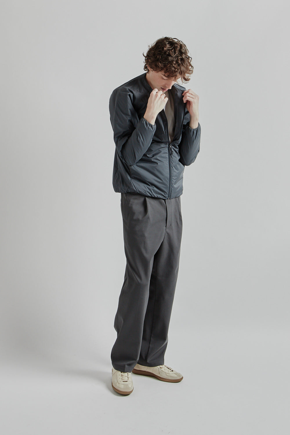 Goldwin PERTEX QUANTUM Insulated Crew Graphite Gray 13