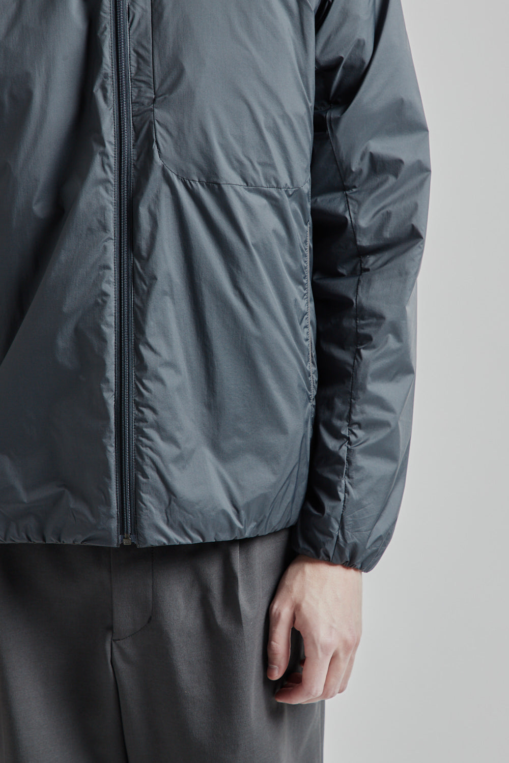 Goldwin PERTEX QUANTUM Insulated Crew Graphite Gray 8