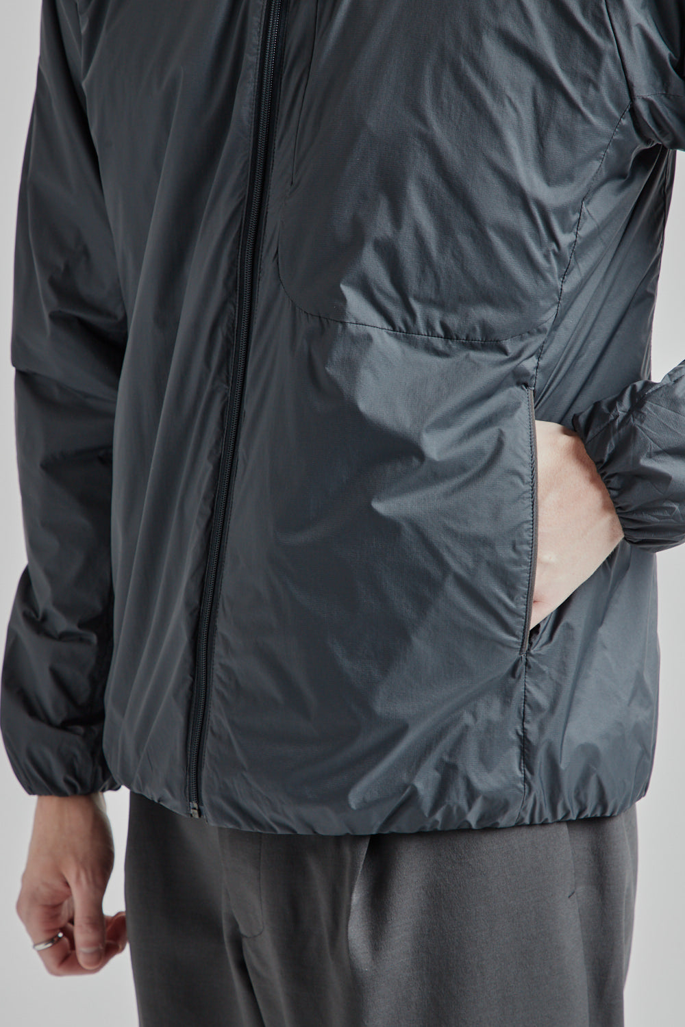 Goldwin PERTEX QUANTUM Insulated Crew Graphite Gray 9