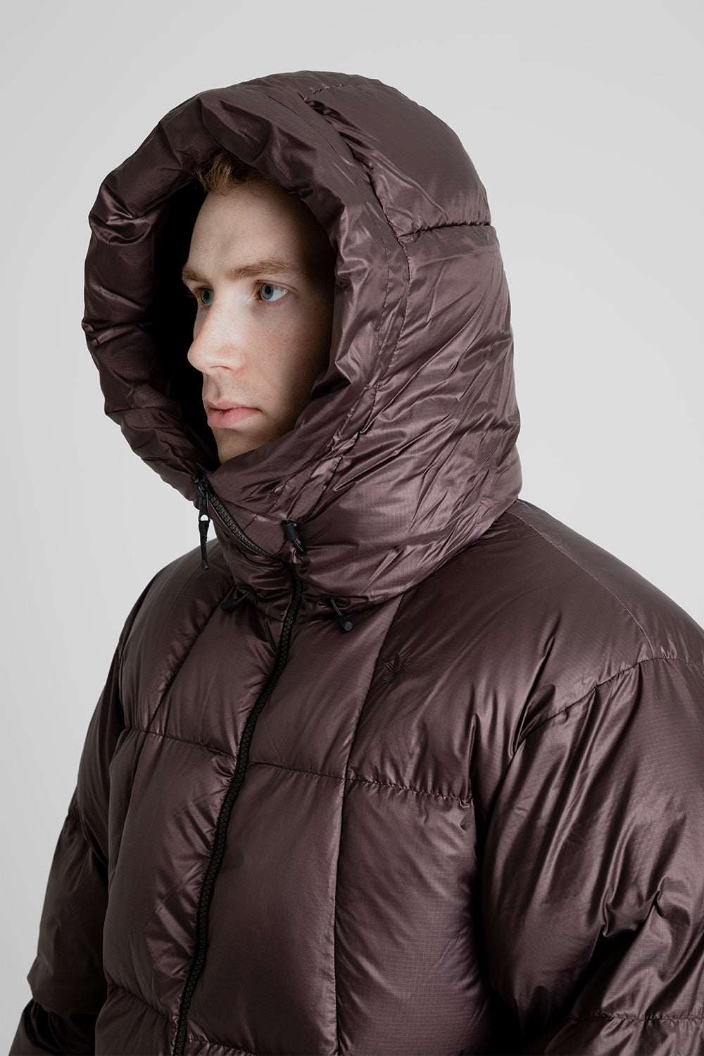 Goldwin Pertex Quantum Down Parka in Deep Brown | Wallace
