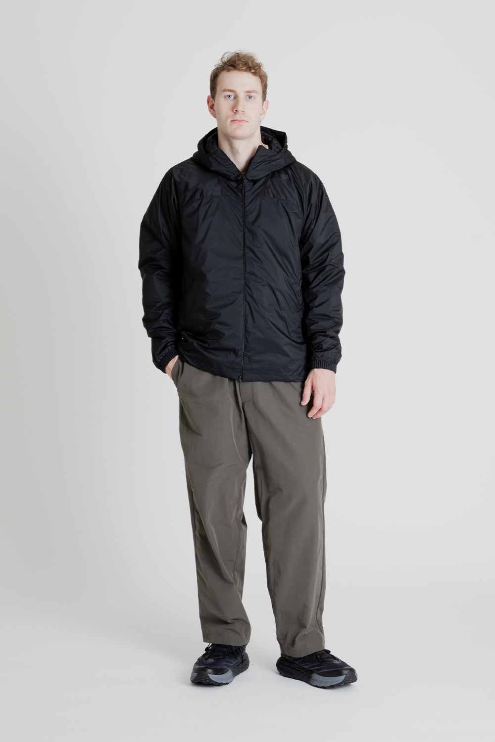 Goldwin Pertex Quantum Padded Warm Jacket in Black
