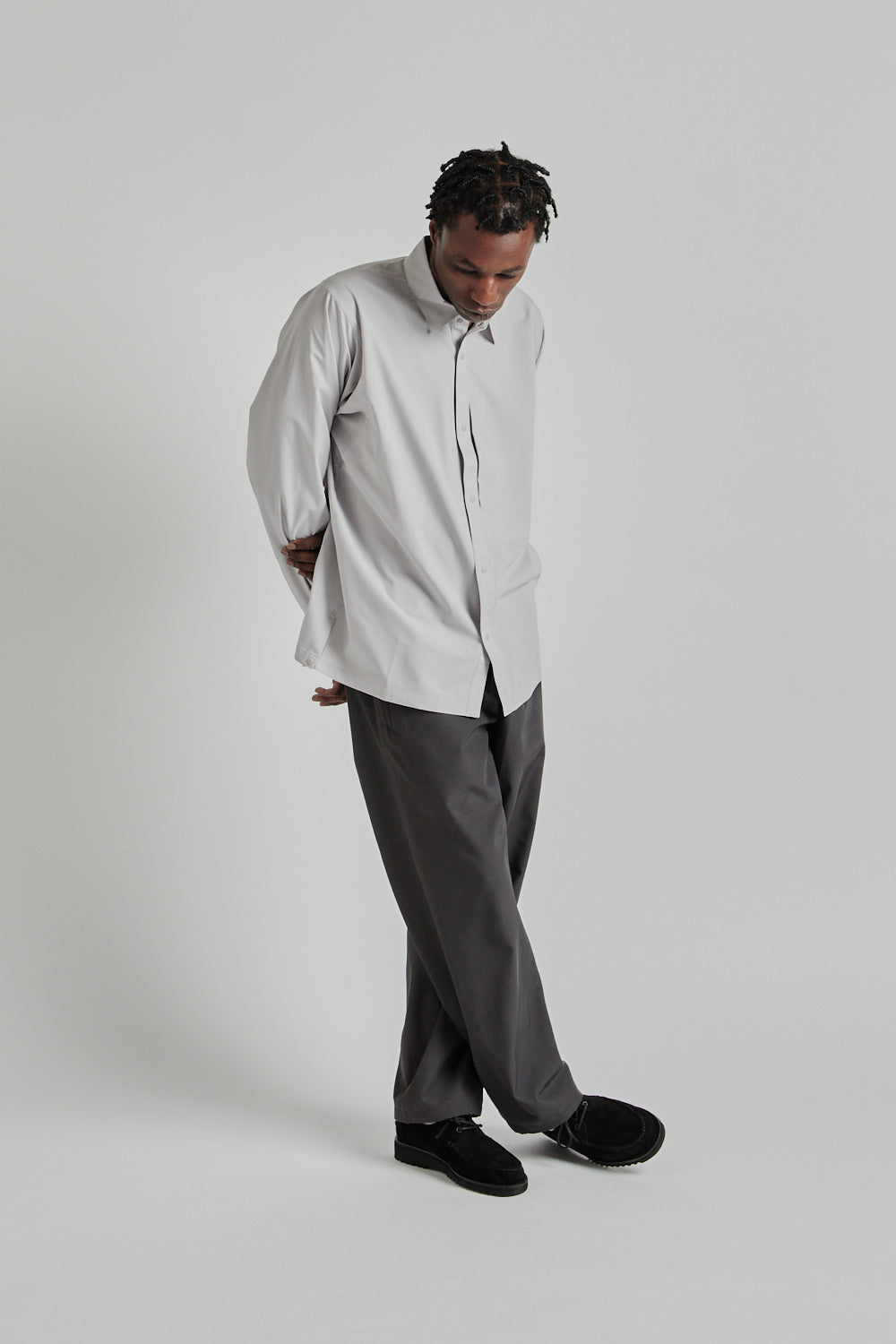 Goldwin All Direction Light Hike Shirt - Snow Gray NG