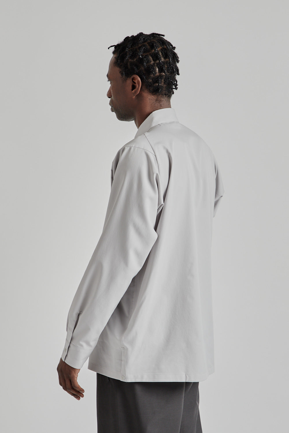 Goldwin All Direction Light Hike Shirt - Snow Gray NG | Wallace