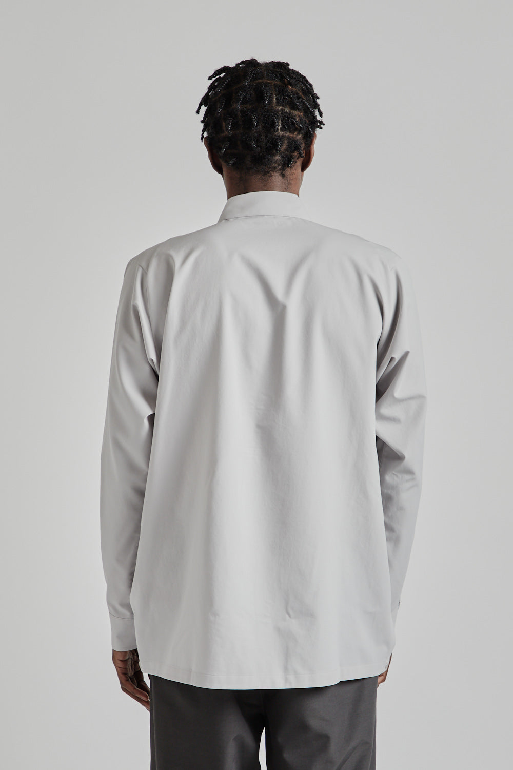 GOLDWIN オールダイレクションライトシャツ スノーグレー 3 Goldwin All Direction Light Hike Shirt - Snow Gray NG | Wallace