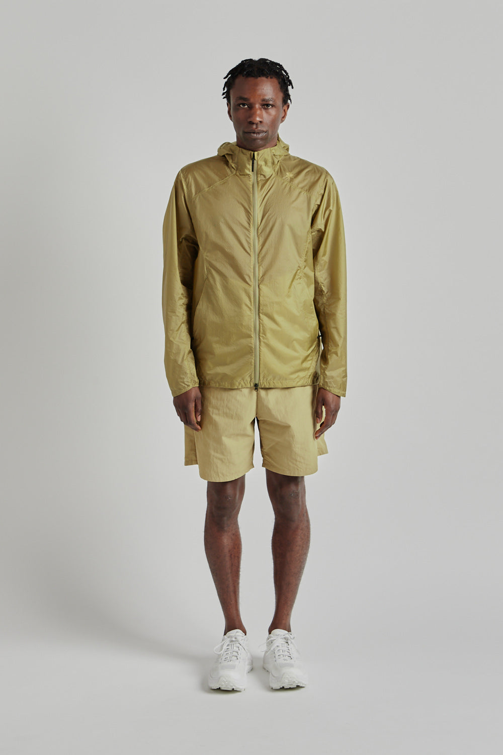 Goldwin SS25 Nylon Shorts Acid Oil 01