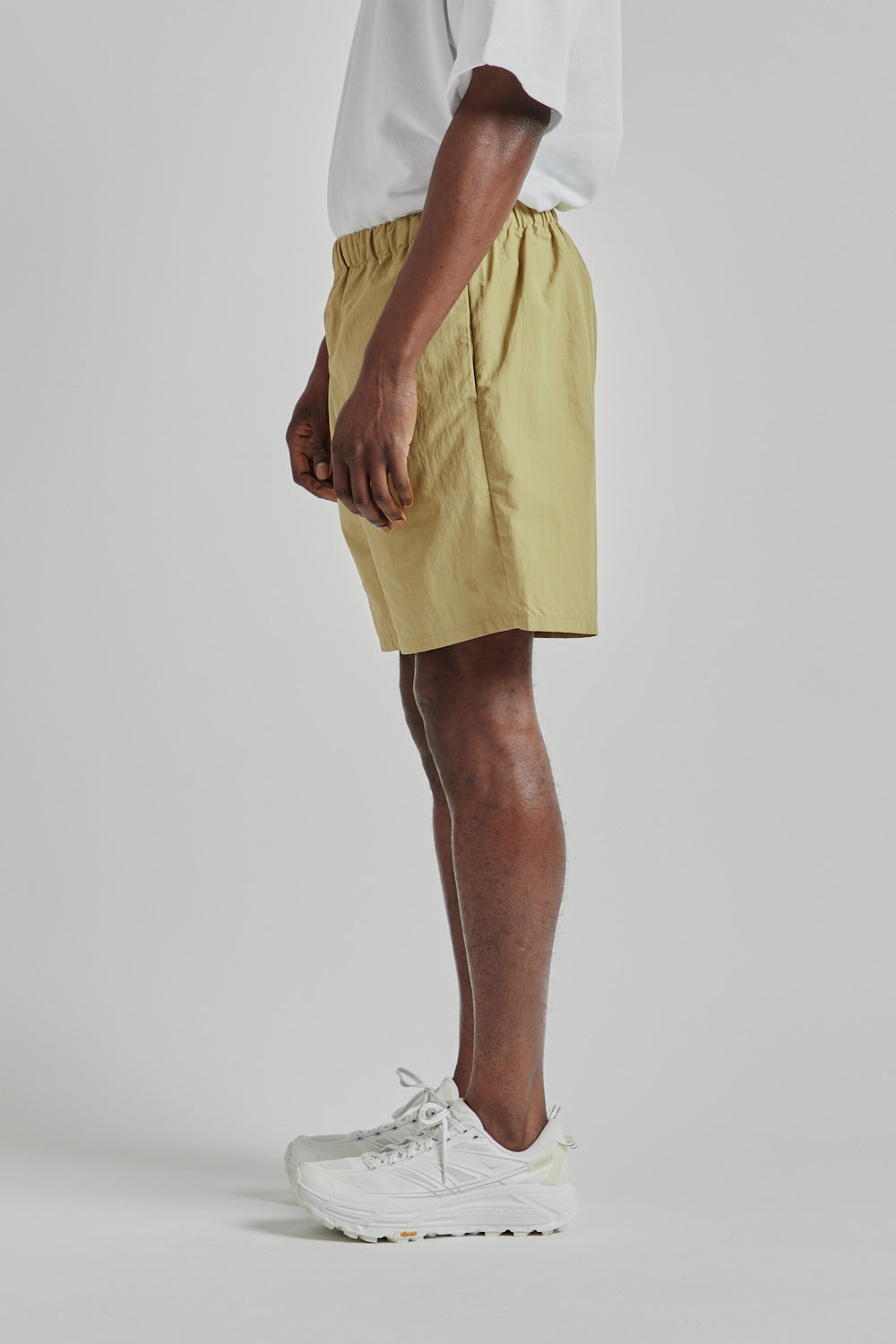 Goldwin SS25 Nylon Shorts Acid Oil 06
