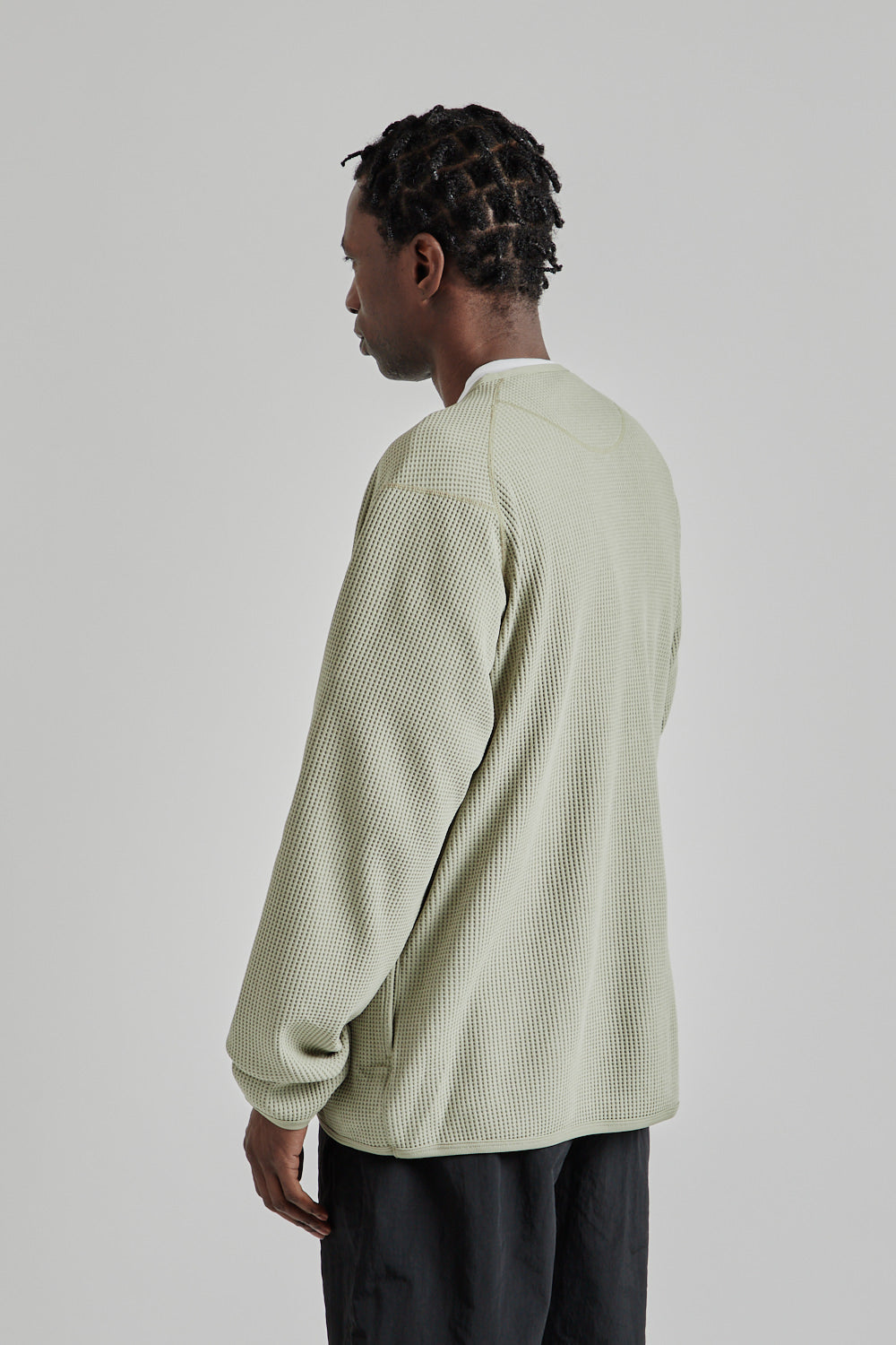 Goldwin SS25 WF Light Cardigan Oak Beige 04