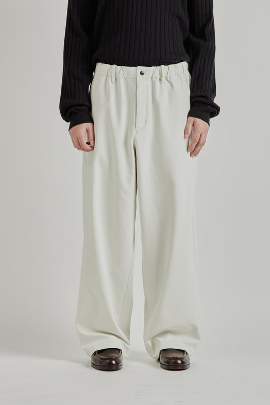 Goldwin SS26 Baggy Straight Pants Ivory1899