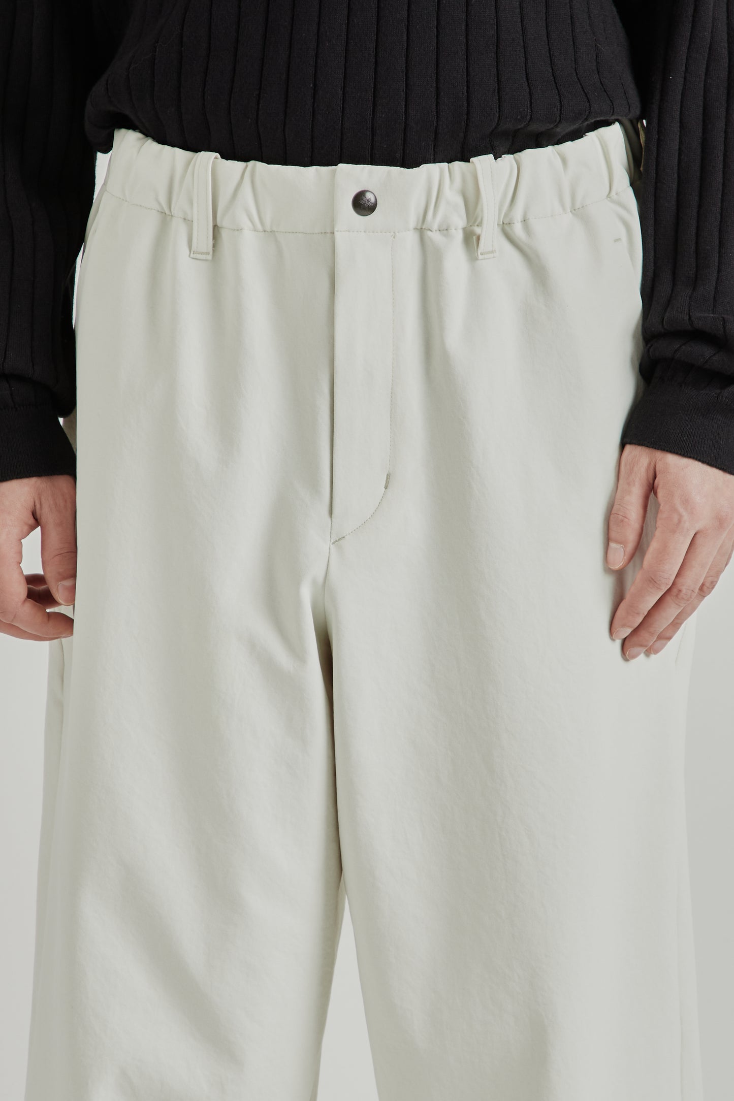 Goldwin SS26 Baggy Straight Pants Ivory1909
