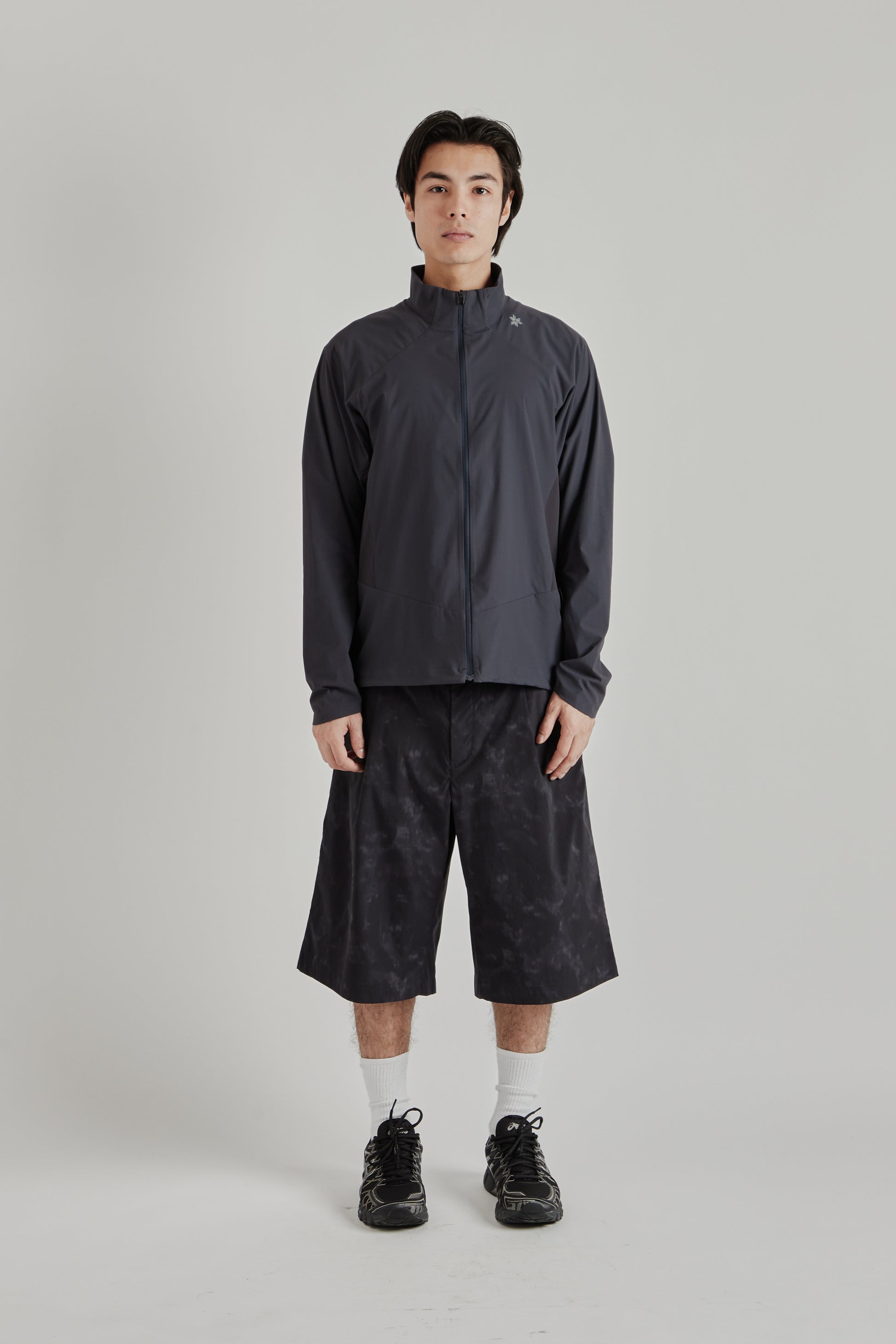Goldwin SS26 Eris Hybrid Jacket Ebony Gray1835