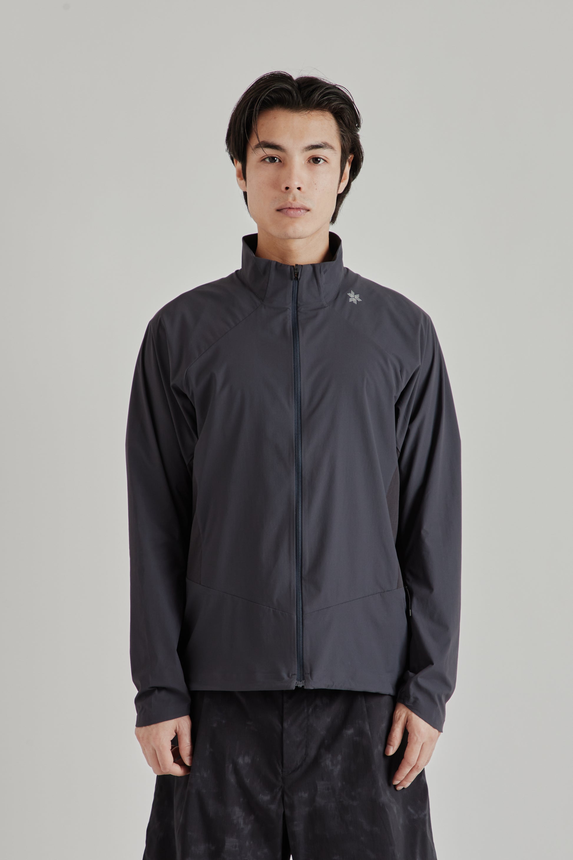 Goldwin SS26 Eris Hybrid Jacket Ebony Gray1839