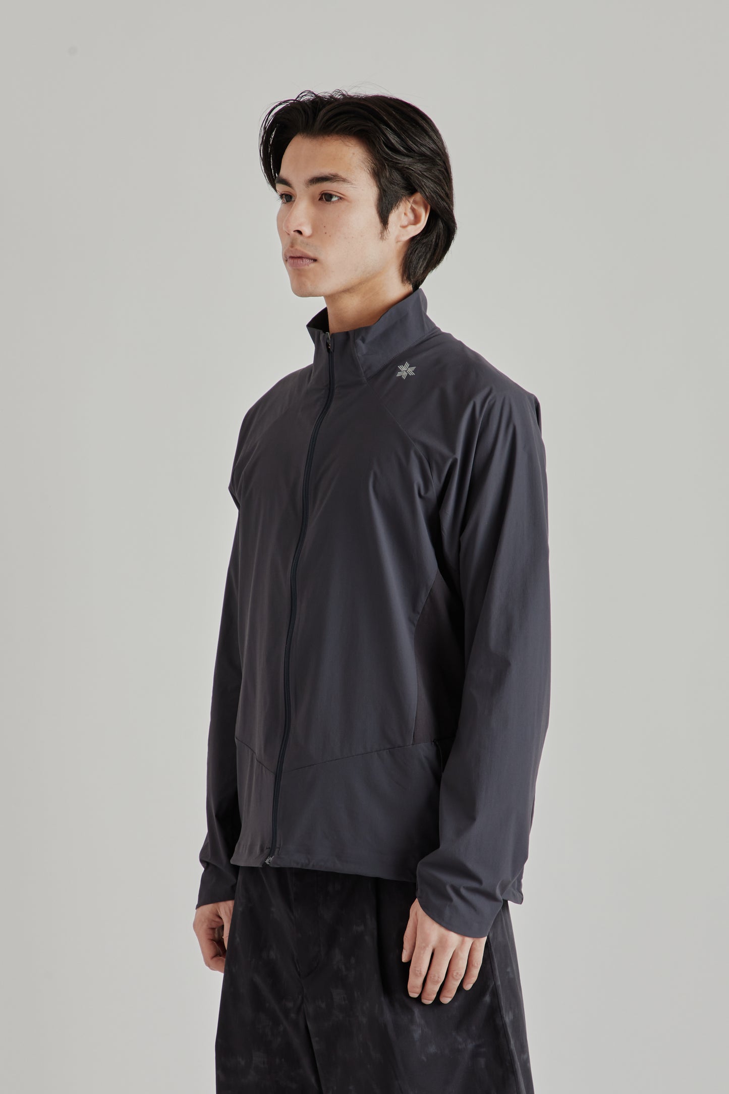 Goldwin SS26 Eris Hybrid Jacket Ebony Gray1842