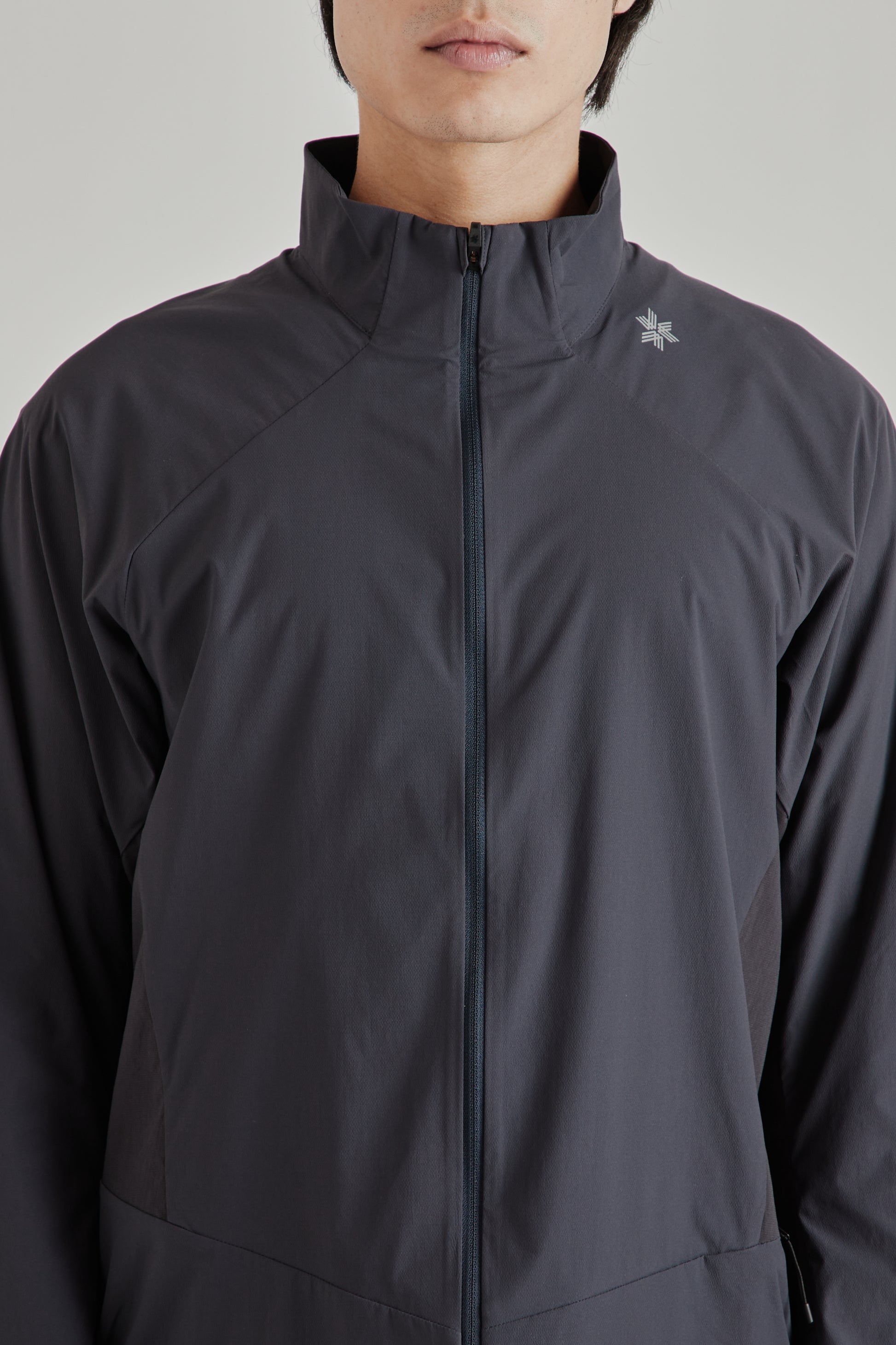 Goldwin SS26 Eris Hybrid Jacket Ebony Gray1850