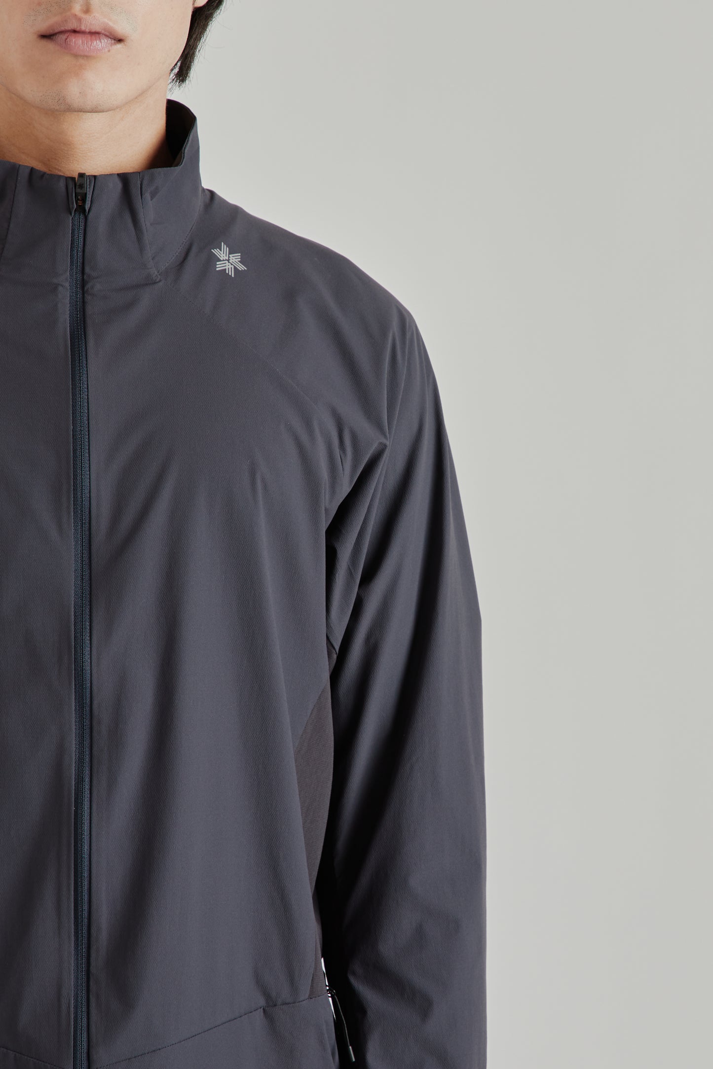 Goldwin SS26 Eris Hybrid Jacket Ebony Gray1851