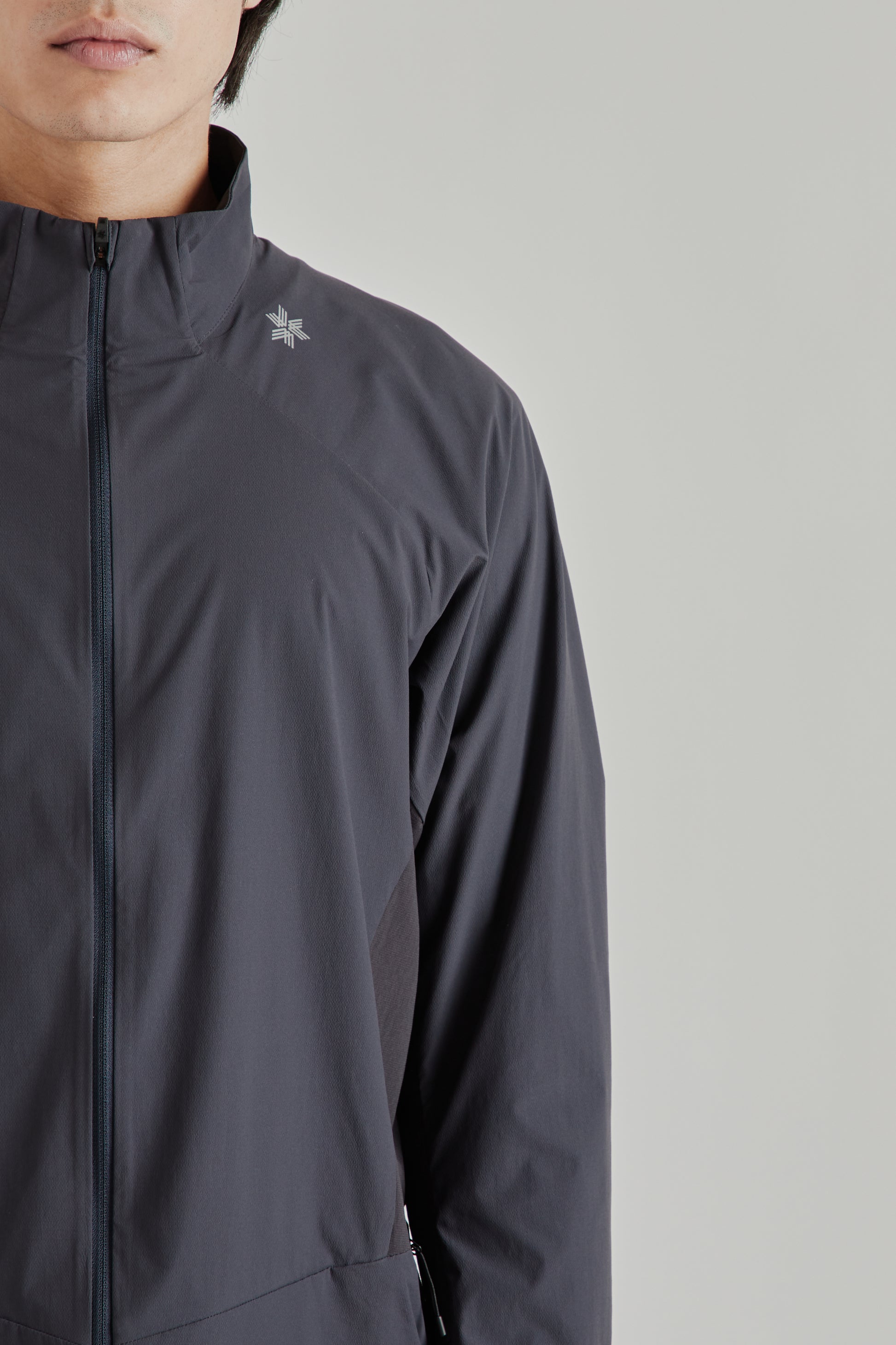 Goldwin SS26 Eris Hybrid Jacket Ebony Gray1851
