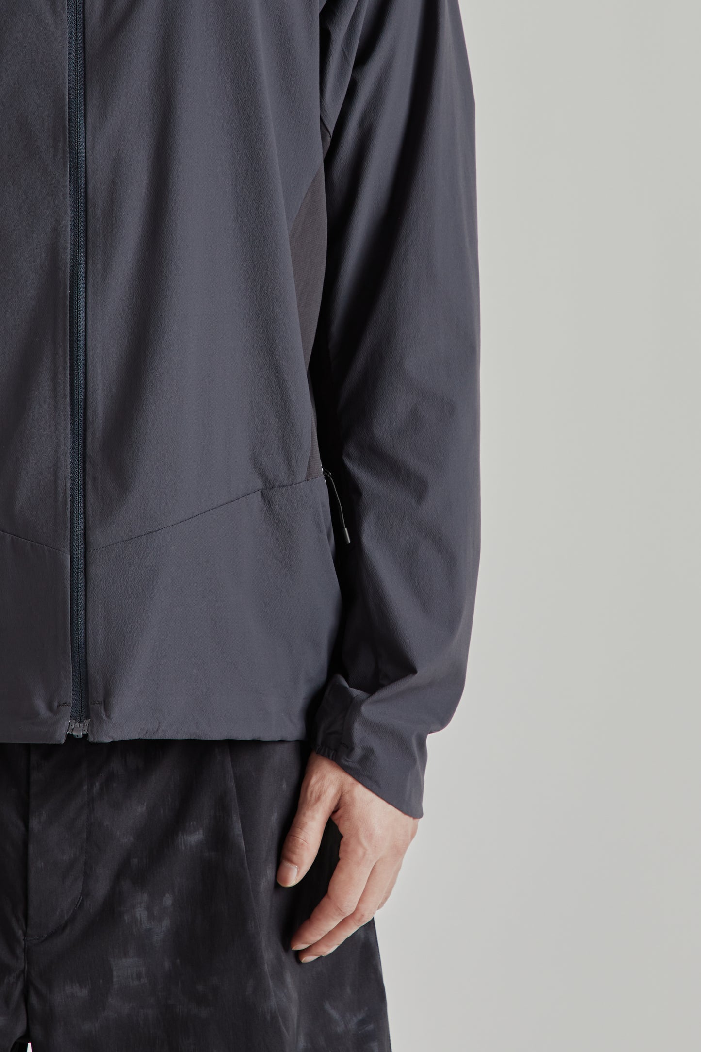 Goldwin SS26 Eris Hybrid Jacket Ebony Gray1852